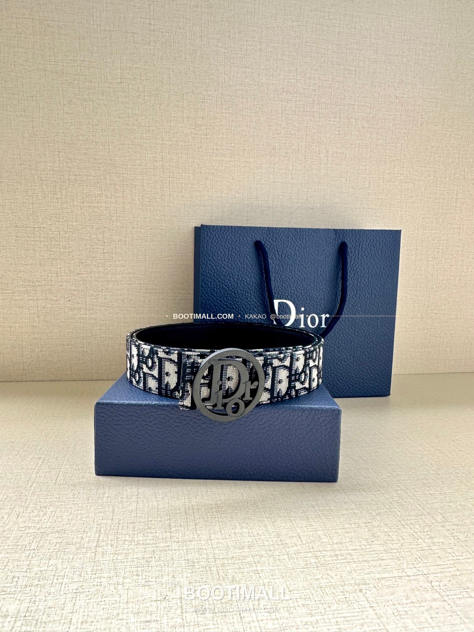 디올 CD 오블리크 브라스 버클 골드 벨트 Dior CD Oblique Brass Buckle Gold Belt 3.5cm 4