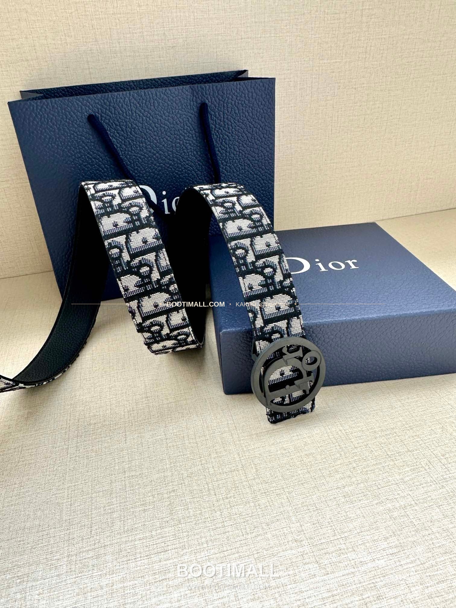 디올 CD 오블리크 브라스 버클 골드 벨트 Dior CD Oblique Brass Buckle Gold Belt 3.5cm 6