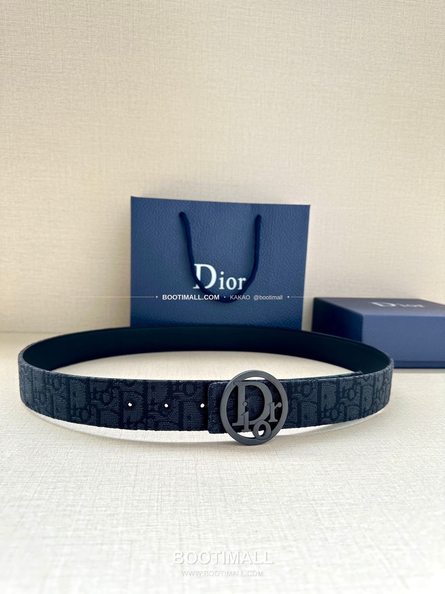 디올 CD 오블리크 브라스 버클 골드 벨트 Dior CD Oblique Brass Buckle Gold Belt 3.5cm 1