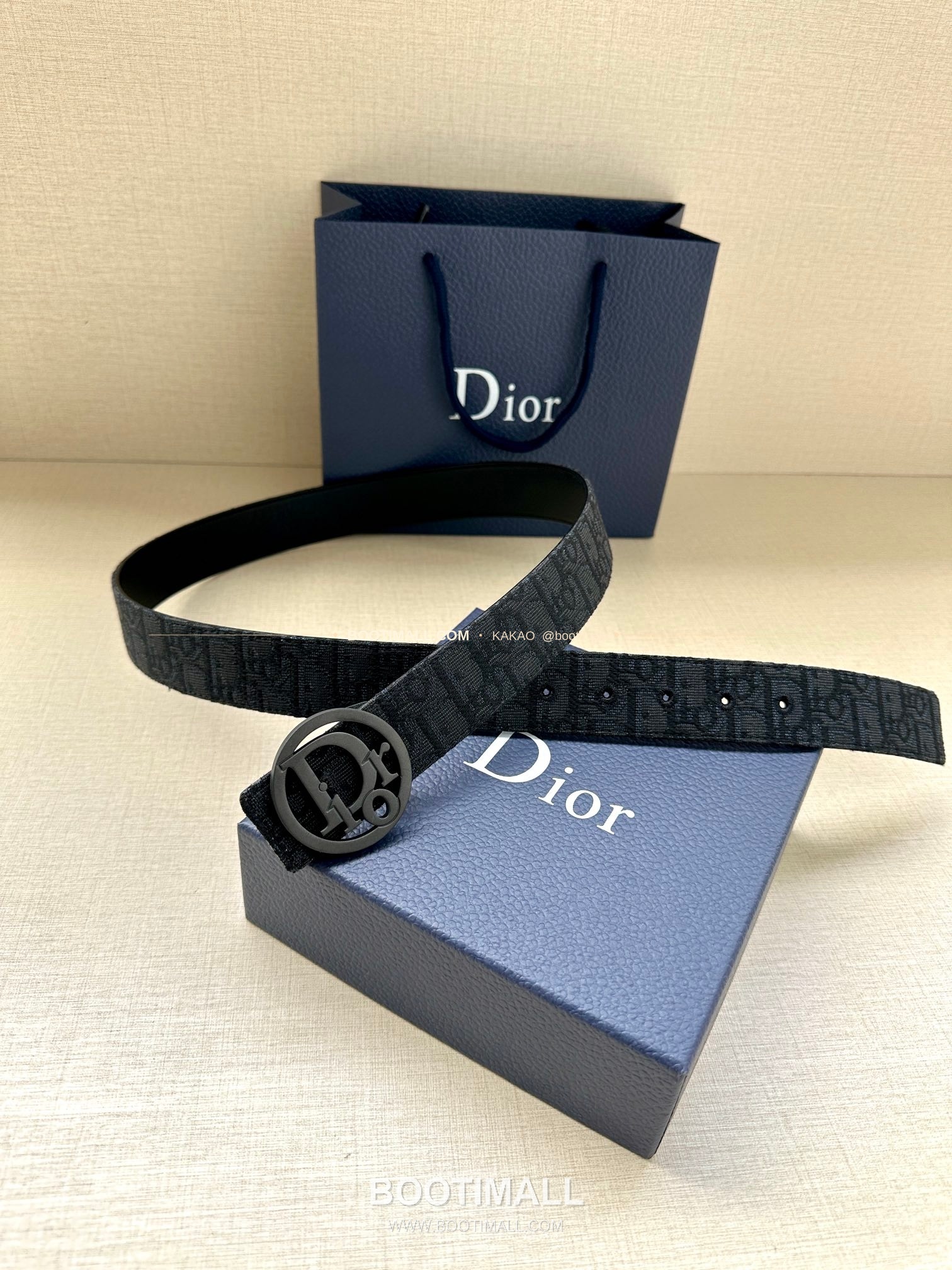 디올 CD 오블리크 브라스 버클 골드 벨트 Dior CD Oblique Brass Buckle Gold Belt 3.5cm 6