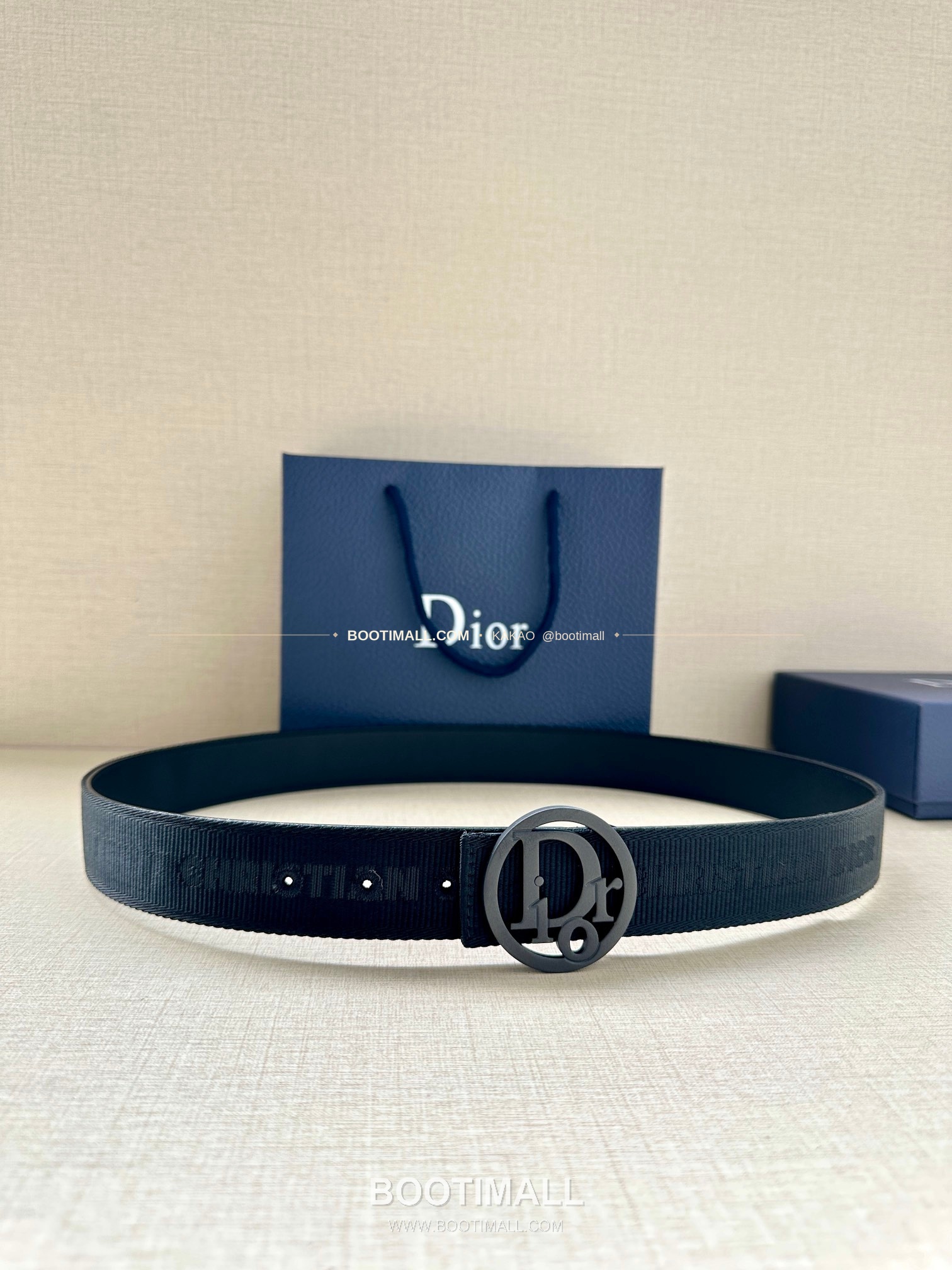 디올 CD 오블리크 브라스 버클 골드 벨트 Dior CD Oblique Brass Buckle Gold Belt 3.5cm 1