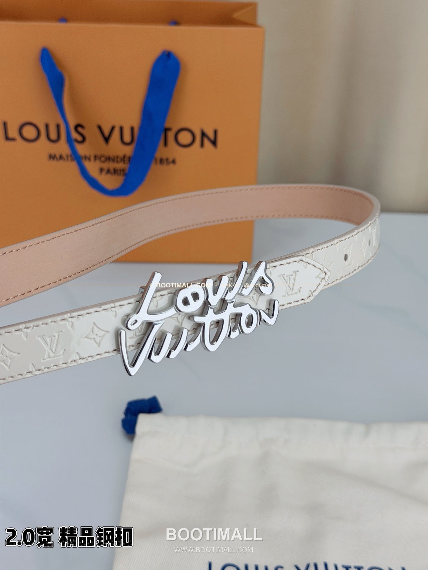 루이비통 모노그램 페이턴트 카프스킨 슬림 벨트 Louis Vuitton Monogram Patent Calfskin Slim Belt 2cm 2