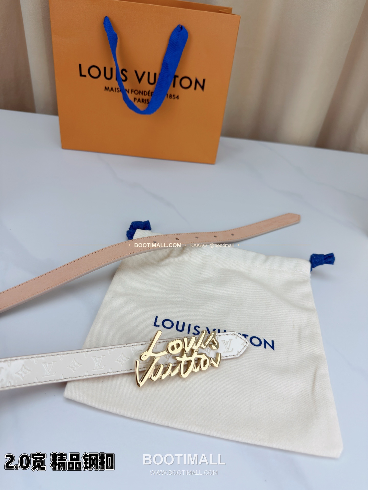 루이비통 모노그램 페이턴트 카프스킨 슬림 벨트 Louis Vuitton Monogram Patent Calfskin Slim Belt 2cm 8