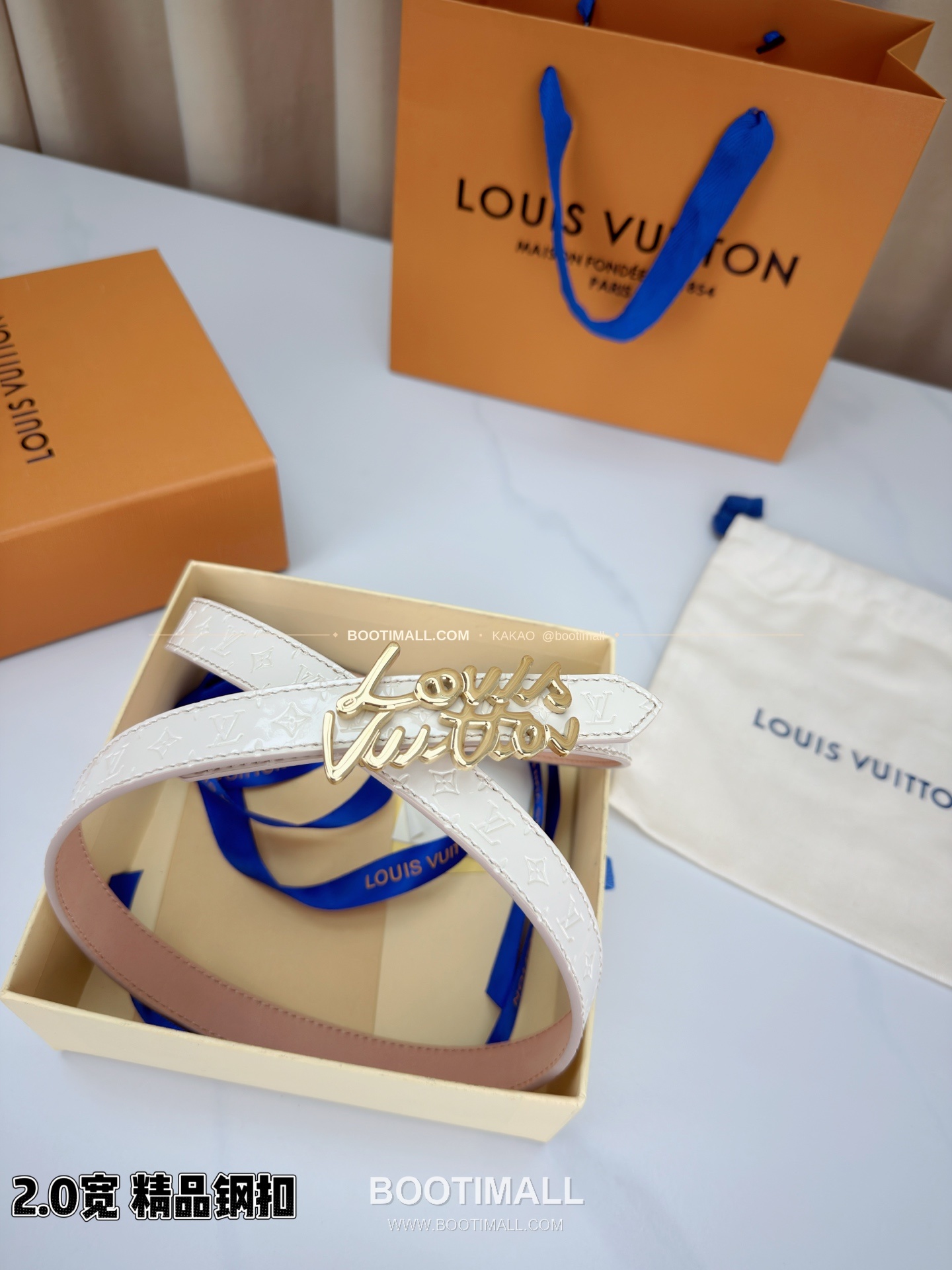 루이비통 모노그램 페이턴트 카프스킨 슬림 벨트 Louis Vuitton Monogram Patent Calfskin Slim Belt 2cm 9