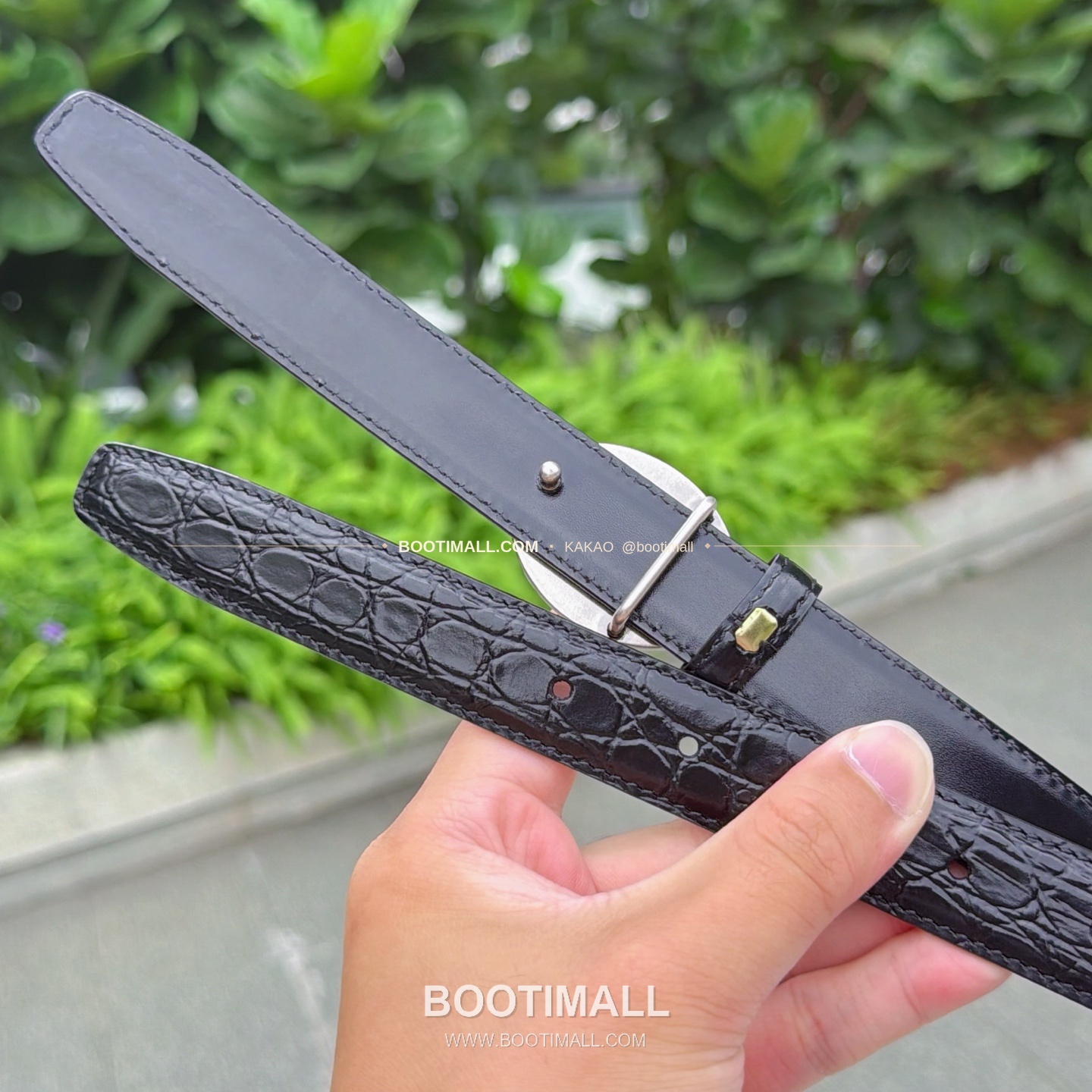 셀린느 카프스킨 로고 플로팅 버클 리버서블 벨트 Celine Calfskin Logo Floating Buckle Reversible Belt 2.5cm 6