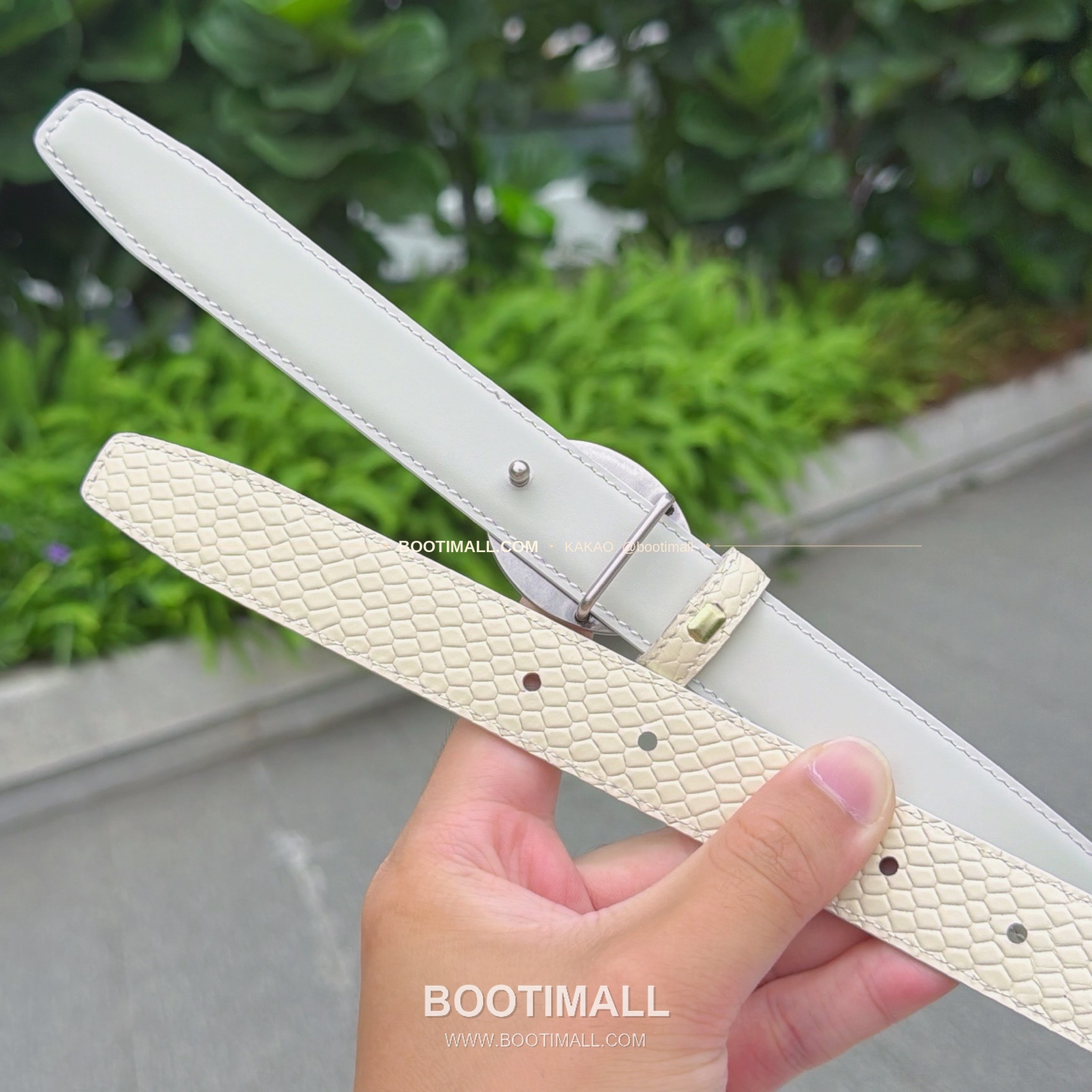 셀린느 카프스킨 로고 플로팅 버클 리버서블 벨트 Celine Calfskin Logo Floating Buckle Reversible Belt 2.5cm 6