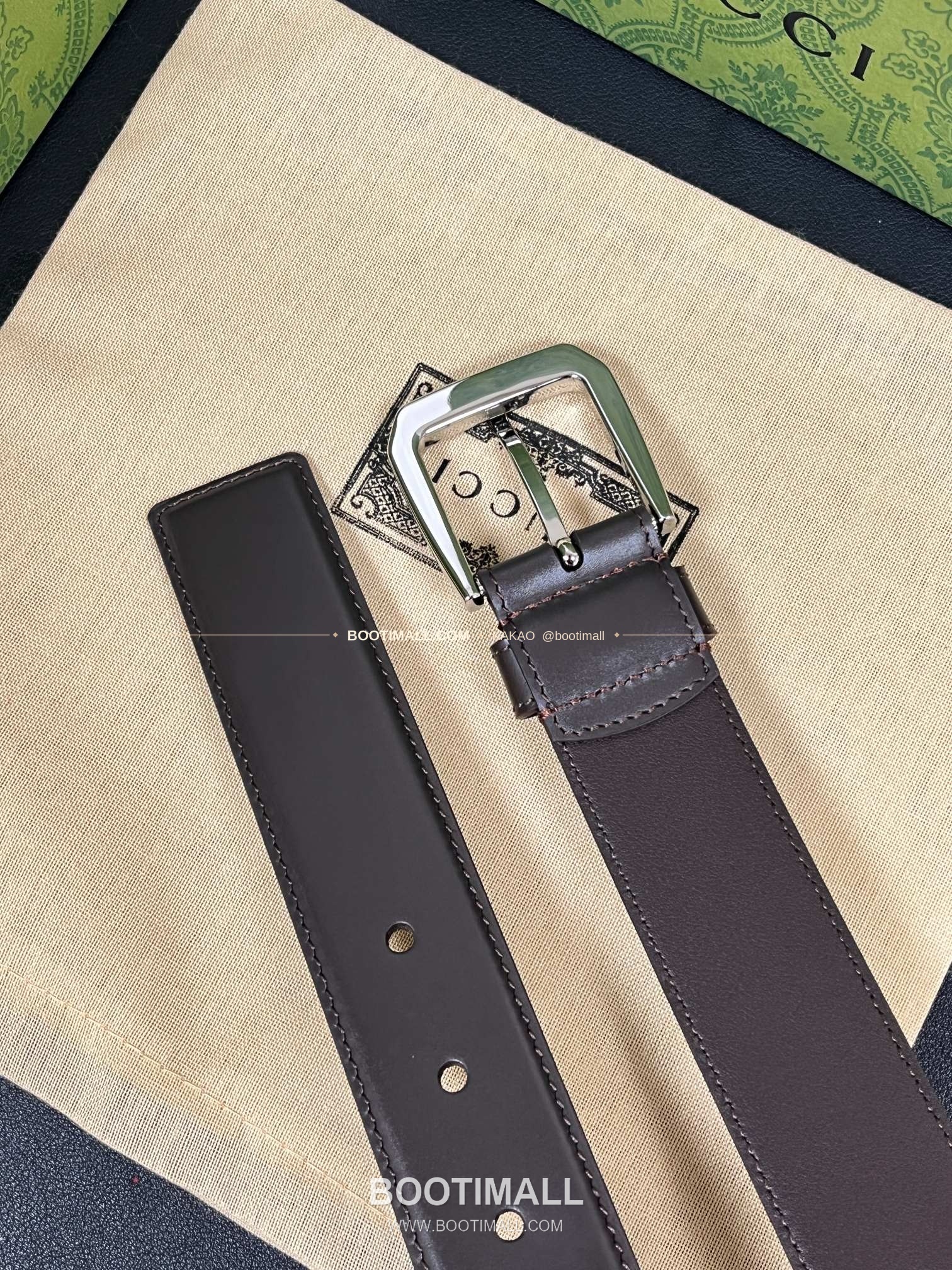 구찌 카프스킨 G 핀버클 엠보스 블랙 벨트 Gucci Calfskin G Pin Buckle Embossed Black Belt 3.5cm 5