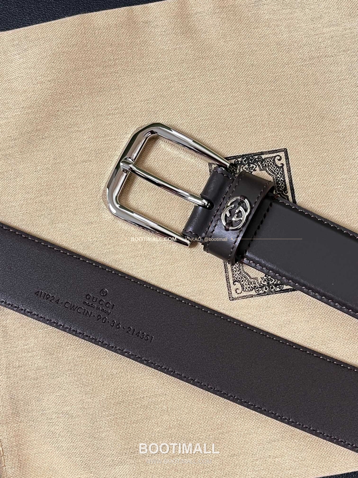 구찌 카프스킨 G 핀버클 엠보스 블랙 벨트 Gucci Calfskin G Pin Buckle Embossed Black Belt 3.5cm 6