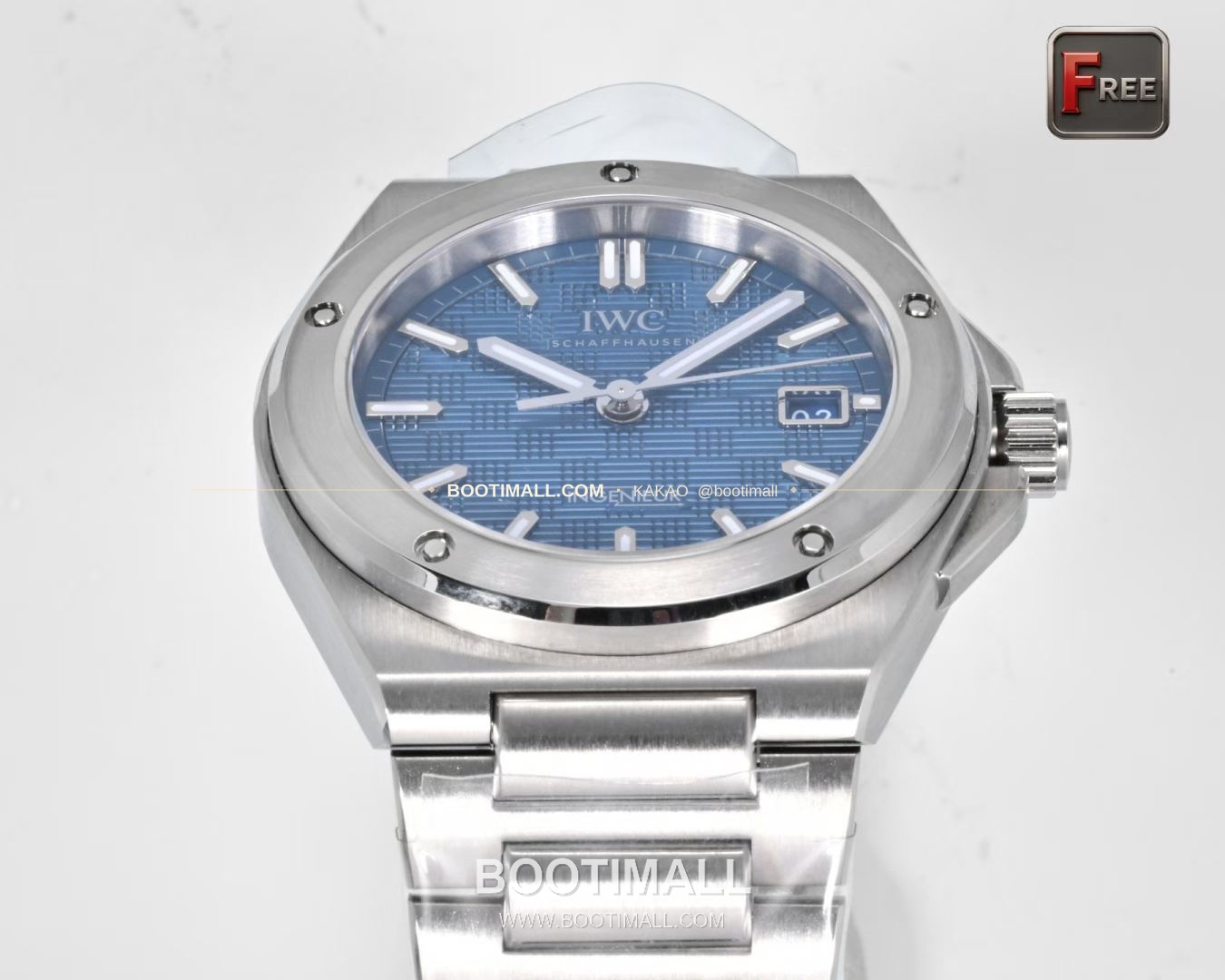 IWC 인게뉴어 스틸 그리드다이얼 오토매틱 IWC Ingenieur Steel Grid Dial Automatic 40mm 4