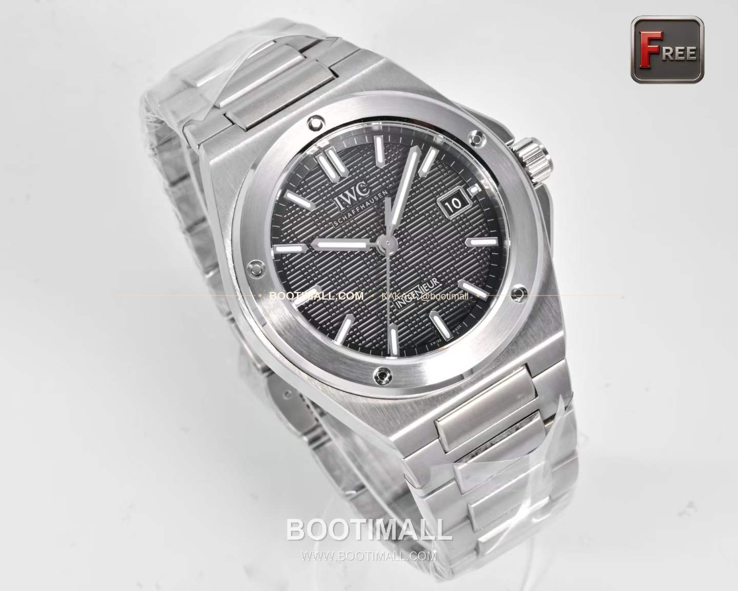 IWC 인게뉴어 스틸 그리드다이얼 오토매틱 IWC Ingenieur Steel Grid Dial Automatic 40mm 2