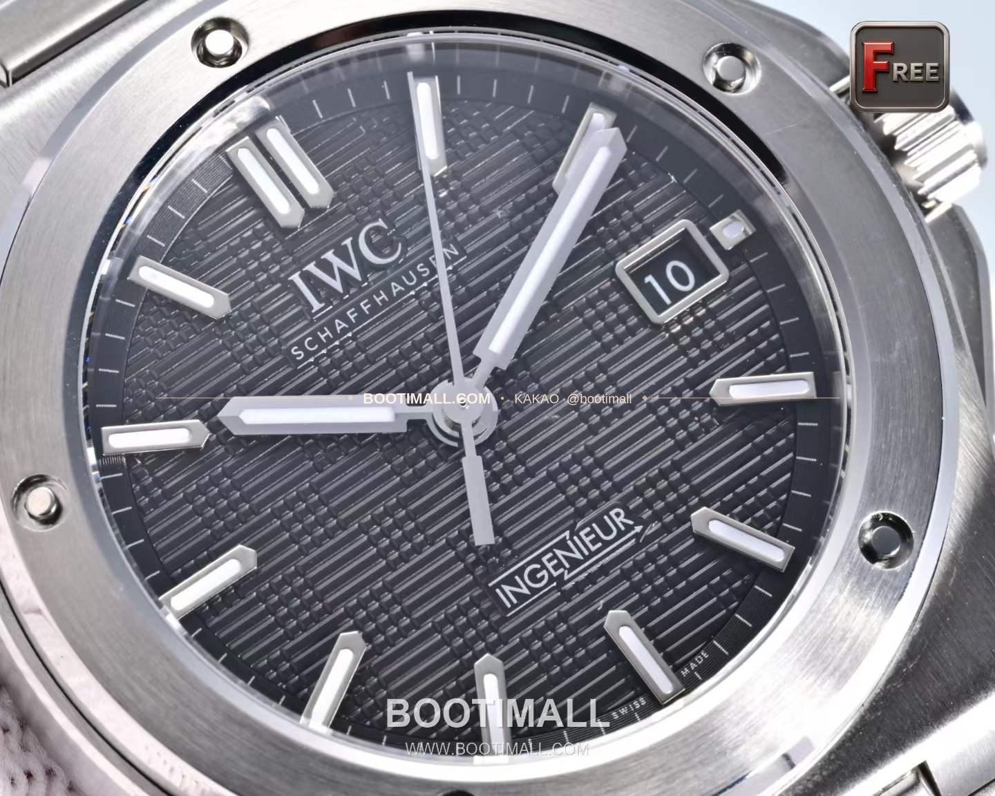 IWC 인게뉴어 스틸 그리드다이얼 오토매틱 IWC Ingenieur Steel Grid Dial Automatic 40mm 3