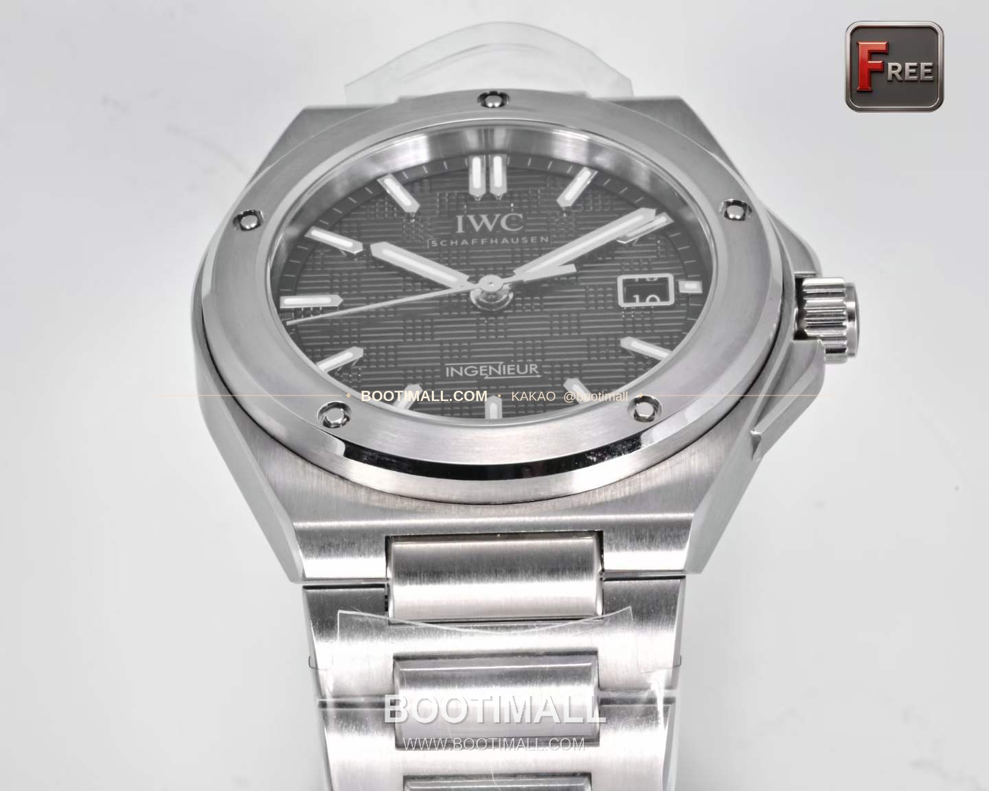 IWC 인게뉴어 스틸 그리드다이얼 오토매틱 IWC Ingenieur Steel Grid Dial Automatic 40mm 4