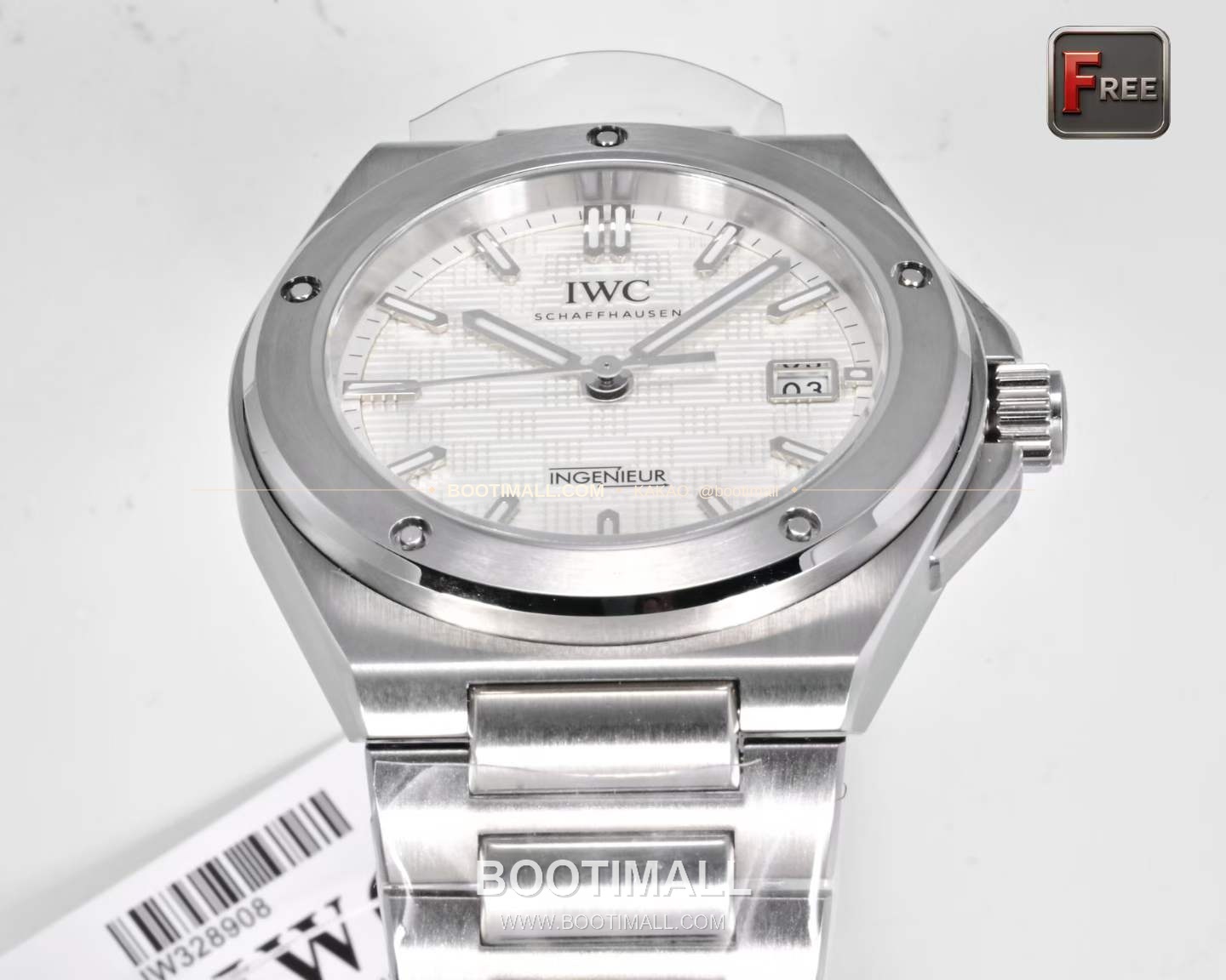 IWC 인게뉴어 스틸 그리드다이얼 오토매틱 IWC Ingenieur Steel Grid Dial Automatic 40mm 3