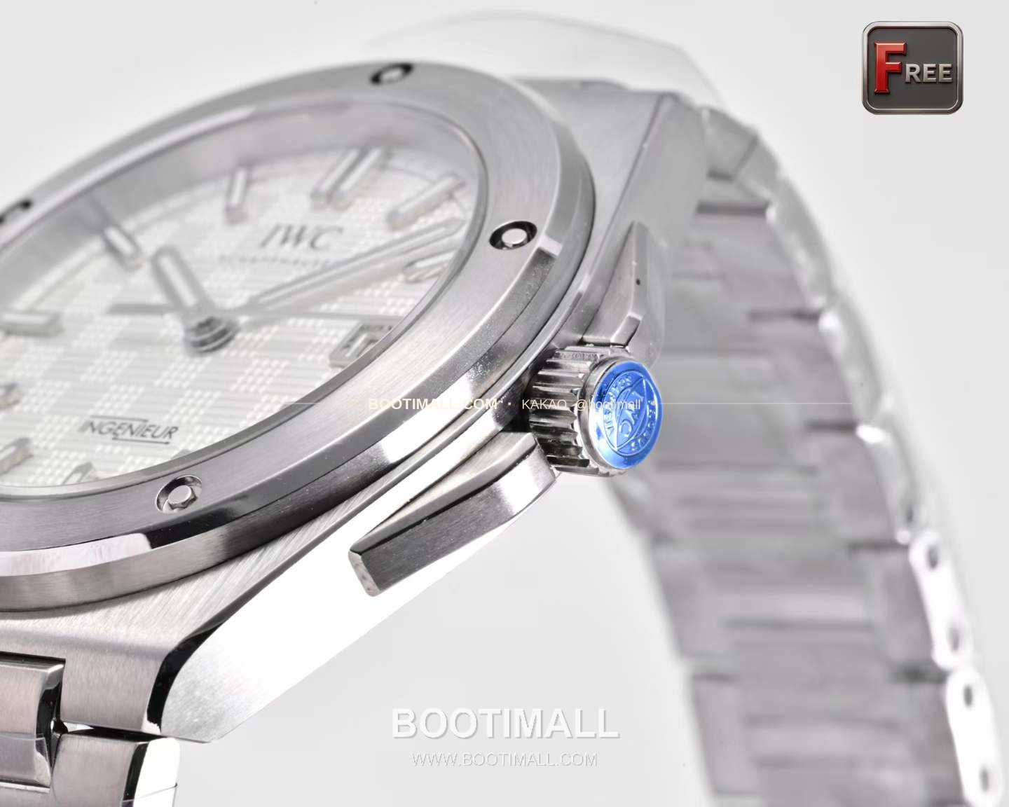 IWC 인게뉴어 스틸 그리드다이얼 오토매틱 IWC Ingenieur Steel Grid Dial Automatic 40mm 4