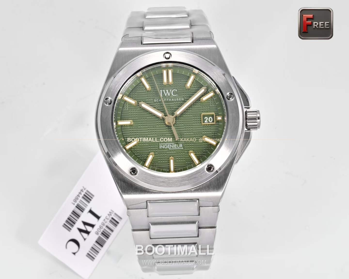IWC 인게뉴어 스틸 그리드다이얼 오토매틱 IWC Ingenieur Steel Grid Dial Automatic 40mm 1