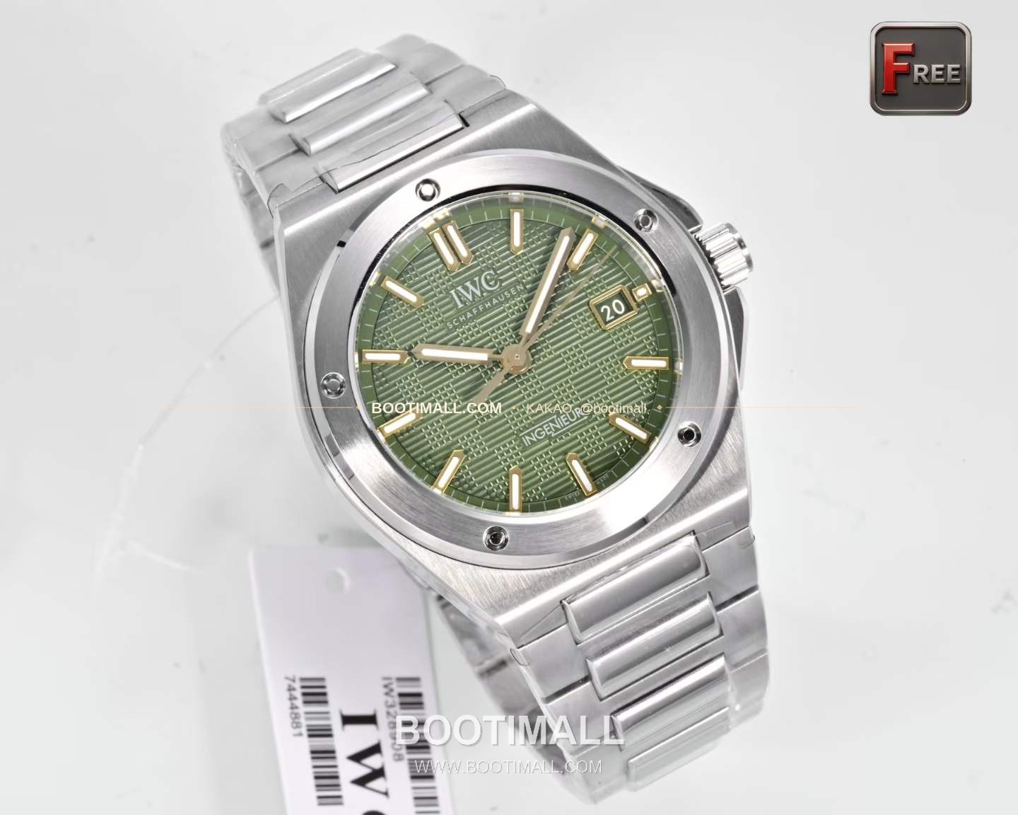 IWC 인게뉴어 스틸 그리드다이얼 오토매틱 IWC Ingenieur Steel Grid Dial Automatic 40mm 2