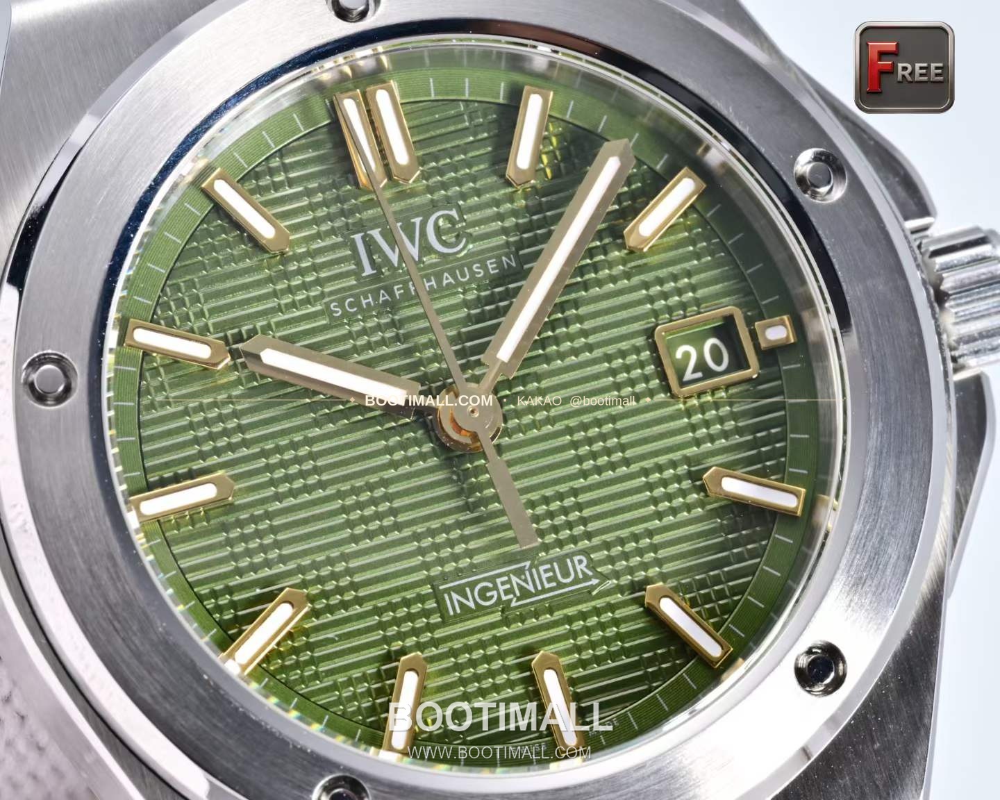 IWC 인게뉴어 스틸 그리드다이얼 오토매틱 IWC Ingenieur Steel Grid Dial Automatic 40mm 3