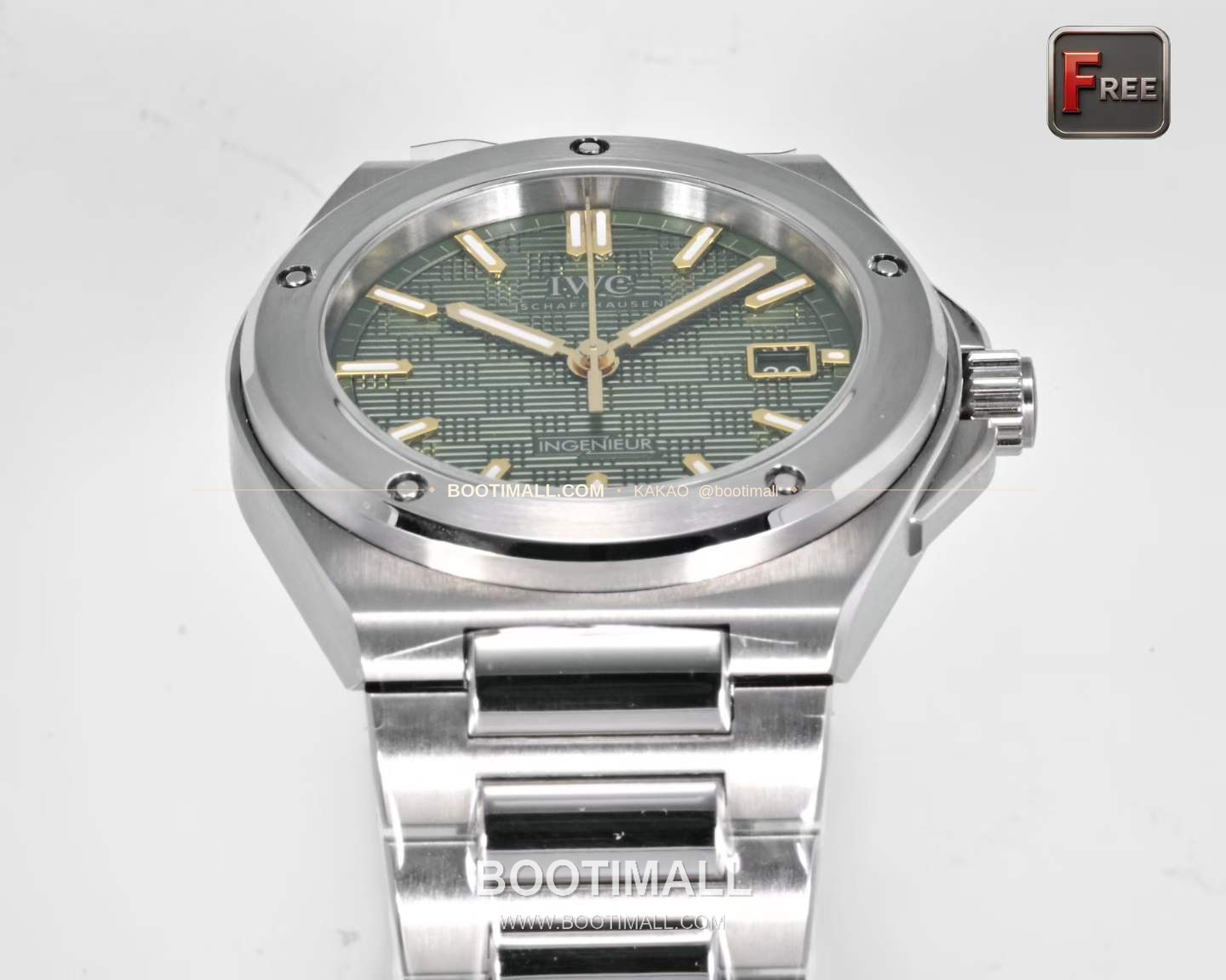 IWC 인게뉴어 스틸 그리드다이얼 오토매틱 IWC Ingenieur Steel Grid Dial Automatic 40mm 4