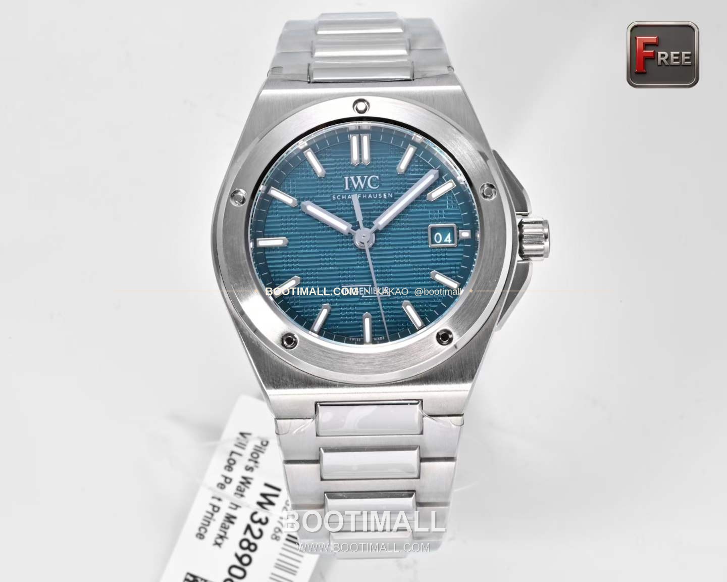IWC 인게뉴어 스틸 그리드다이얼 오토매틱 IWC Ingenieur Steel Grid Dial Automatic 40mm 1