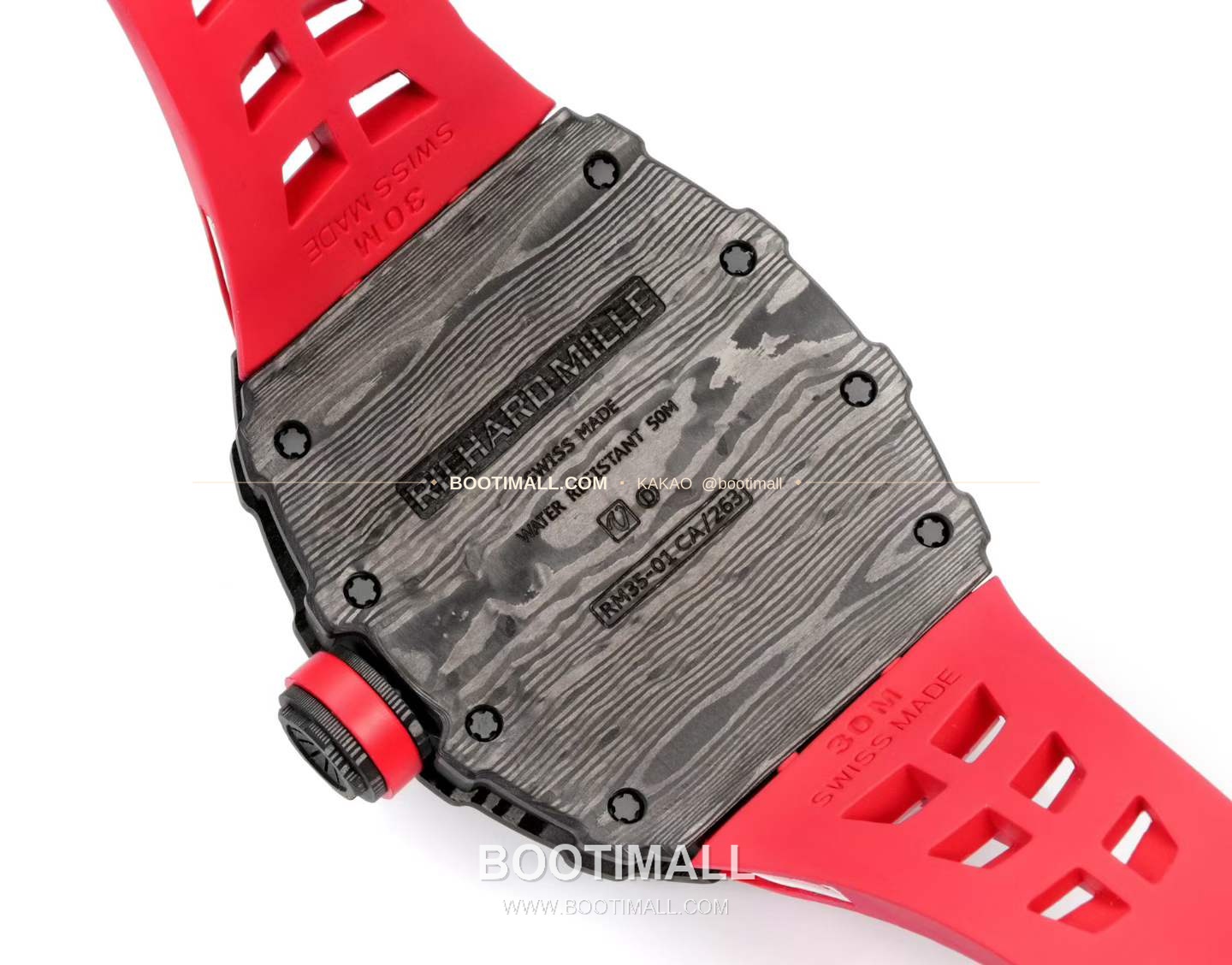리차드밀 RM35-01 라파엘 나달 카본 스켈레톤 오토매틱 Richard Mille RM35-01 Rafael Nadal Carbon Skeleton Automatic RM35-01 43mm 8