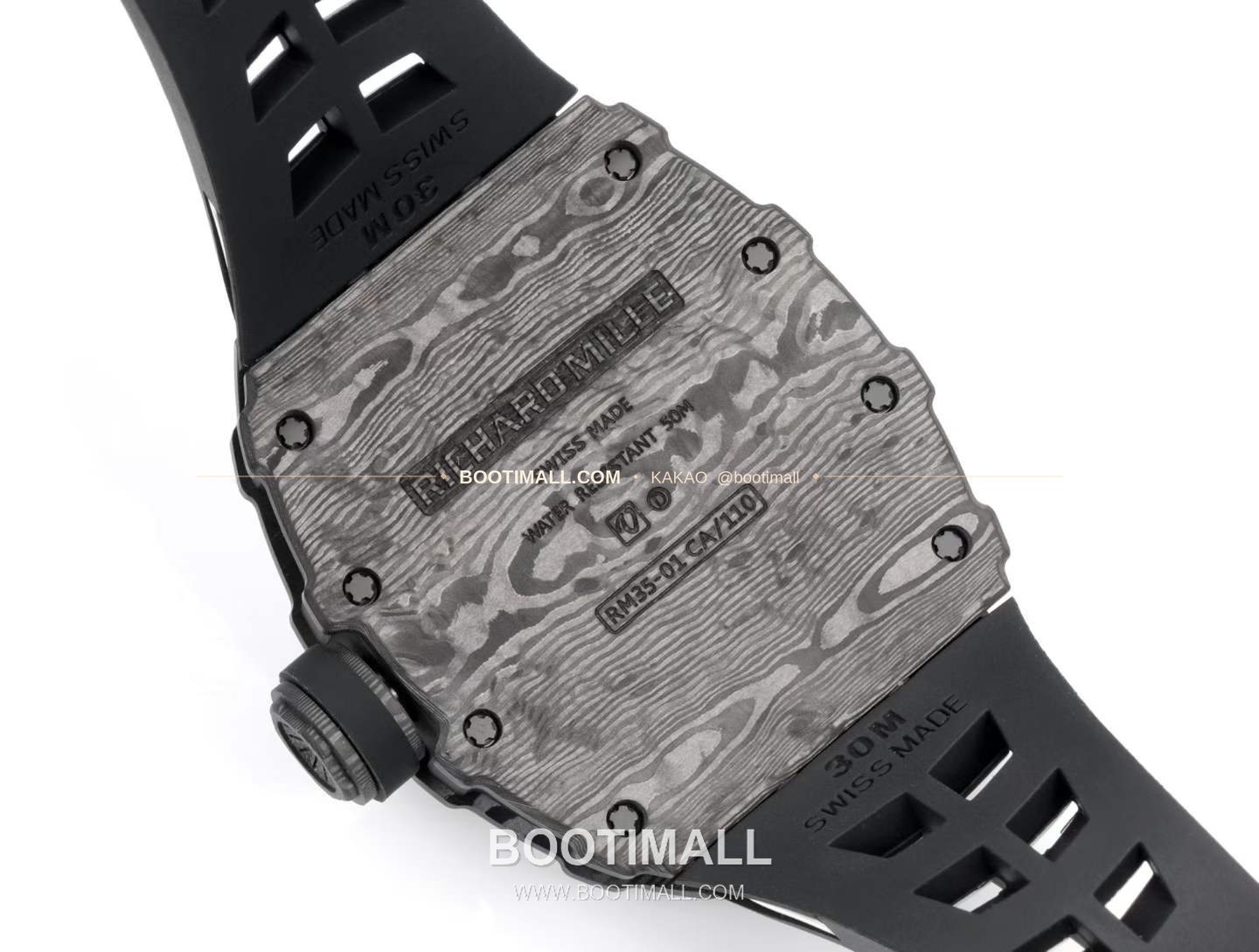리차드밀 RM35-01 라파엘 나달 카본 스켈레톤 오토매틱 Richard Mille RM35-01 Rafael Nadal Carbon Skeleton Automatic RM35-01 43mm 8