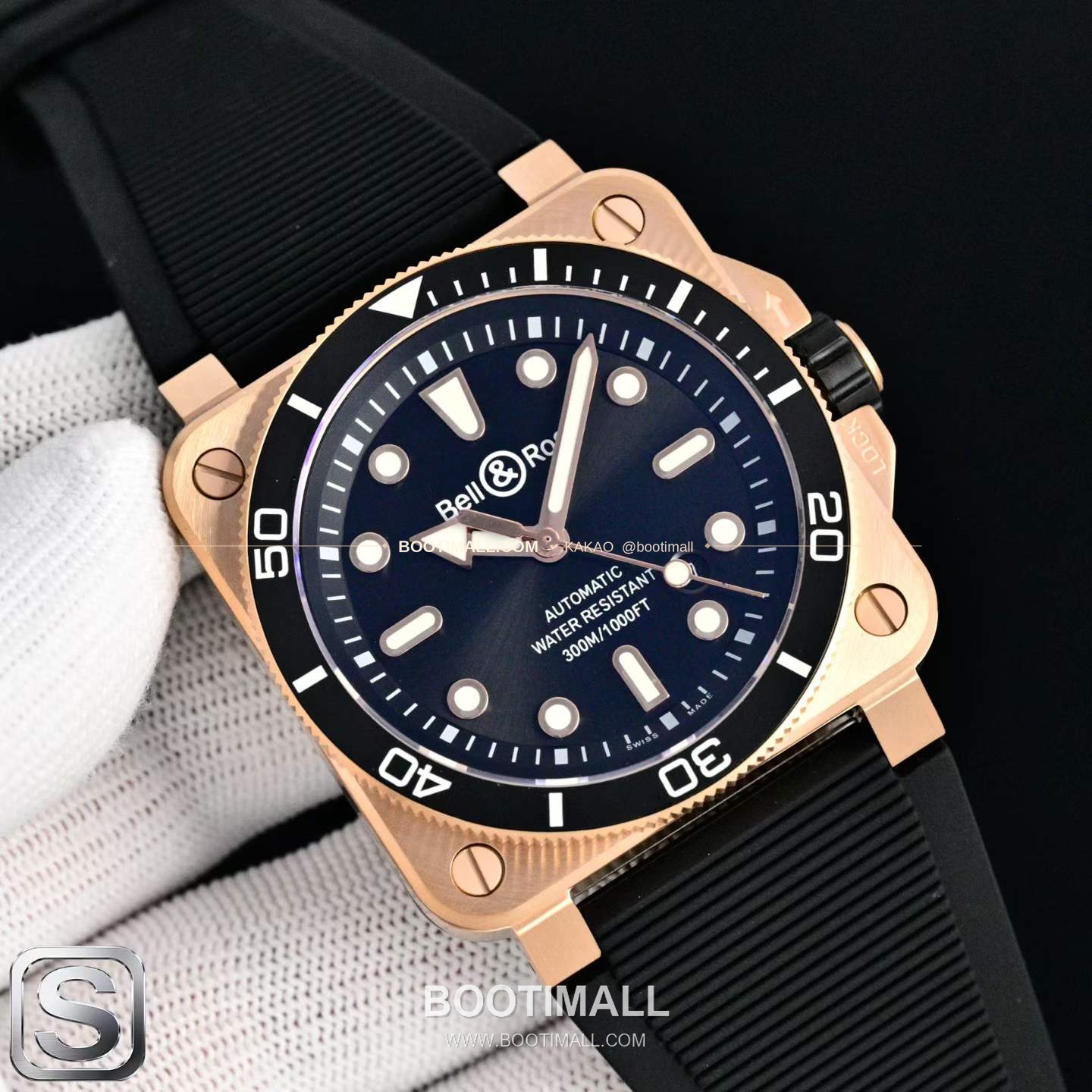 벨앤로스 BR03A 스틸 세라믹베젤 블랙다이얼 오토매틱 Bell&Ross BR03A Steel Ceramic Bezel Black Dial Automatic BR03A 42mm 2
