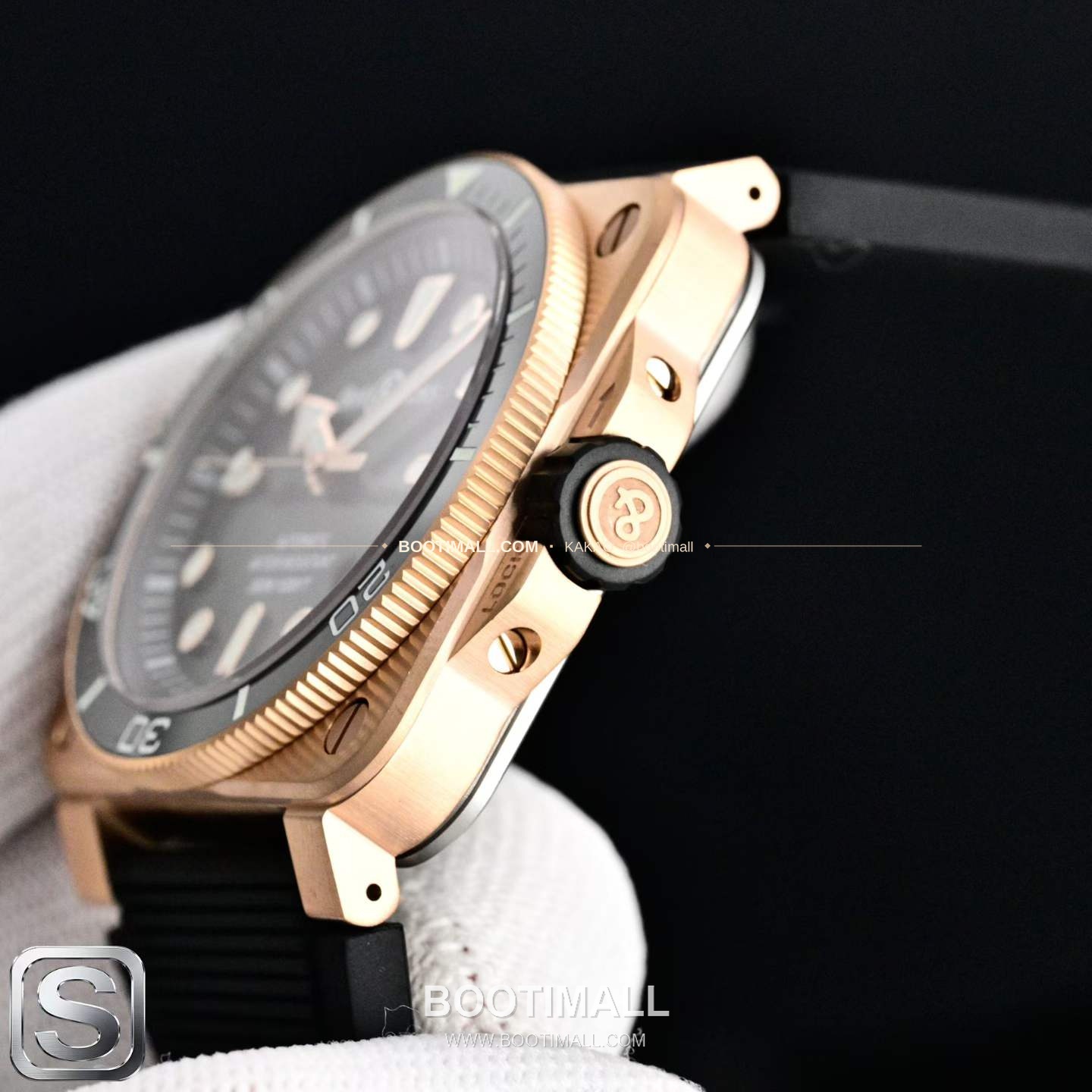 벨앤로스 BR03A 스틸 세라믹베젤 블랙다이얼 오토매틱 Bell&Ross BR03A Steel Ceramic Bezel Black Dial Automatic BR03A 42mm 5