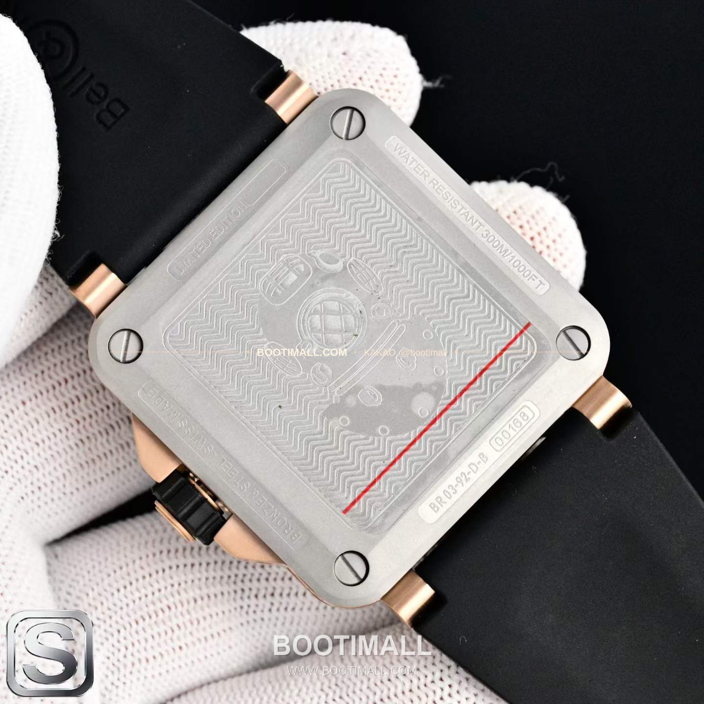 벨앤로스 BR03A 스틸 세라믹베젤 블랙다이얼 오토매틱 Bell&Ross BR03A Steel Ceramic Bezel Black Dial Automatic BR03A 42mm 7