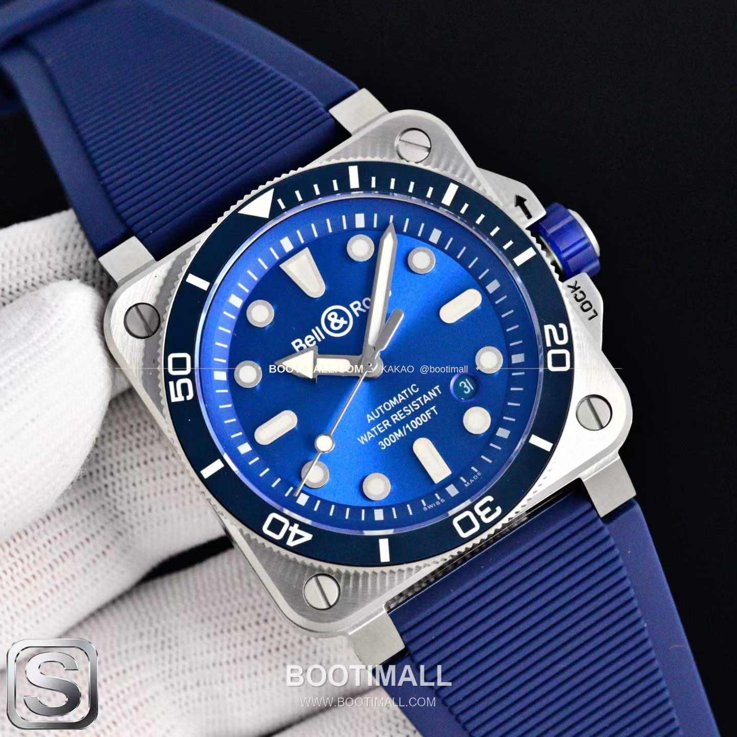 벨앤로스 BR03A 스틸 세라믹베젤 블랙다이얼 오토매틱 Bell&Ross BR03A Steel Ceramic Bezel Black Dial Automatic BR03A 42mm 2