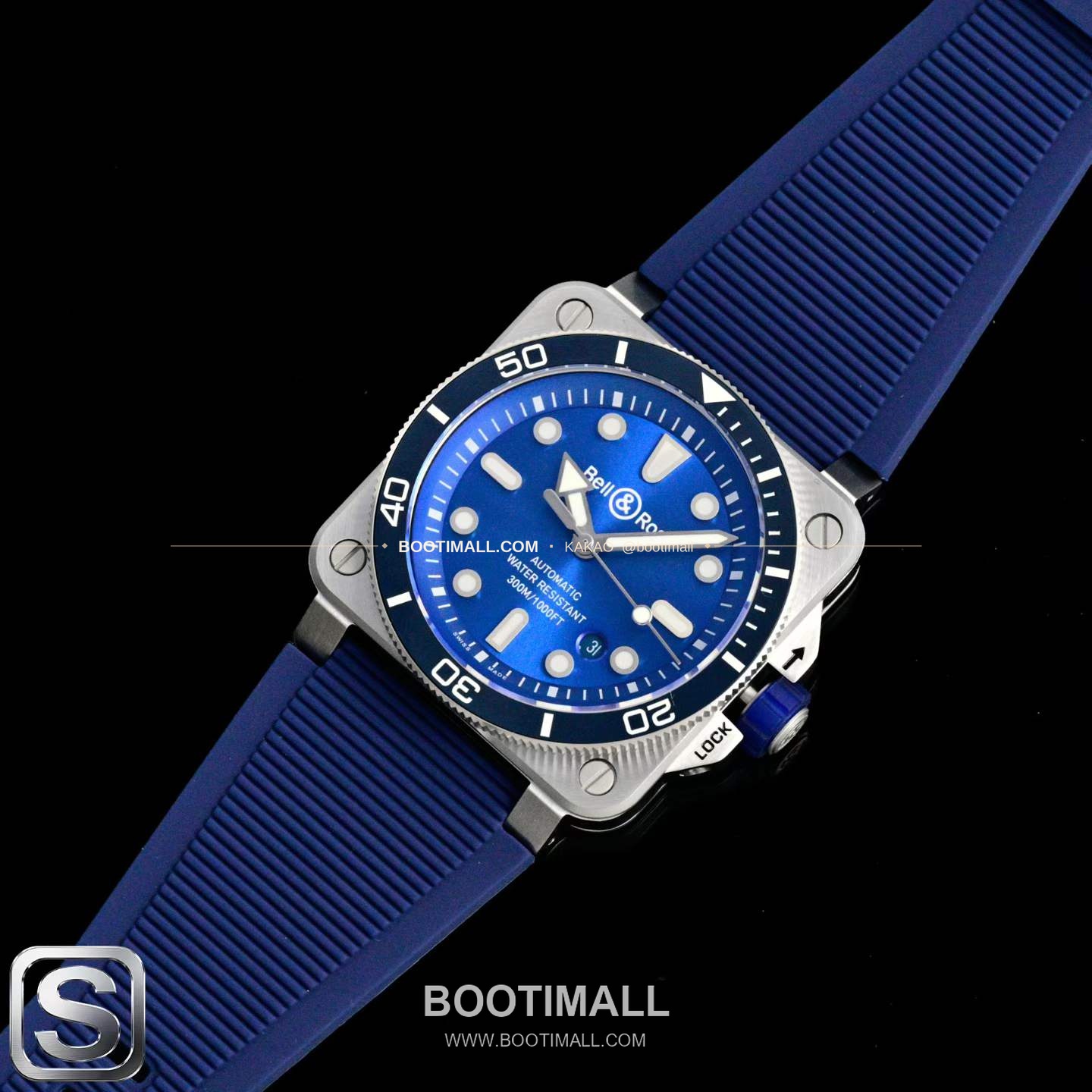 벨앤로스 BR03A 스틸 세라믹베젤 블랙다이얼 오토매틱 Bell&Ross BR03A Steel Ceramic Bezel Black Dial Automatic BR03A 42mm 9