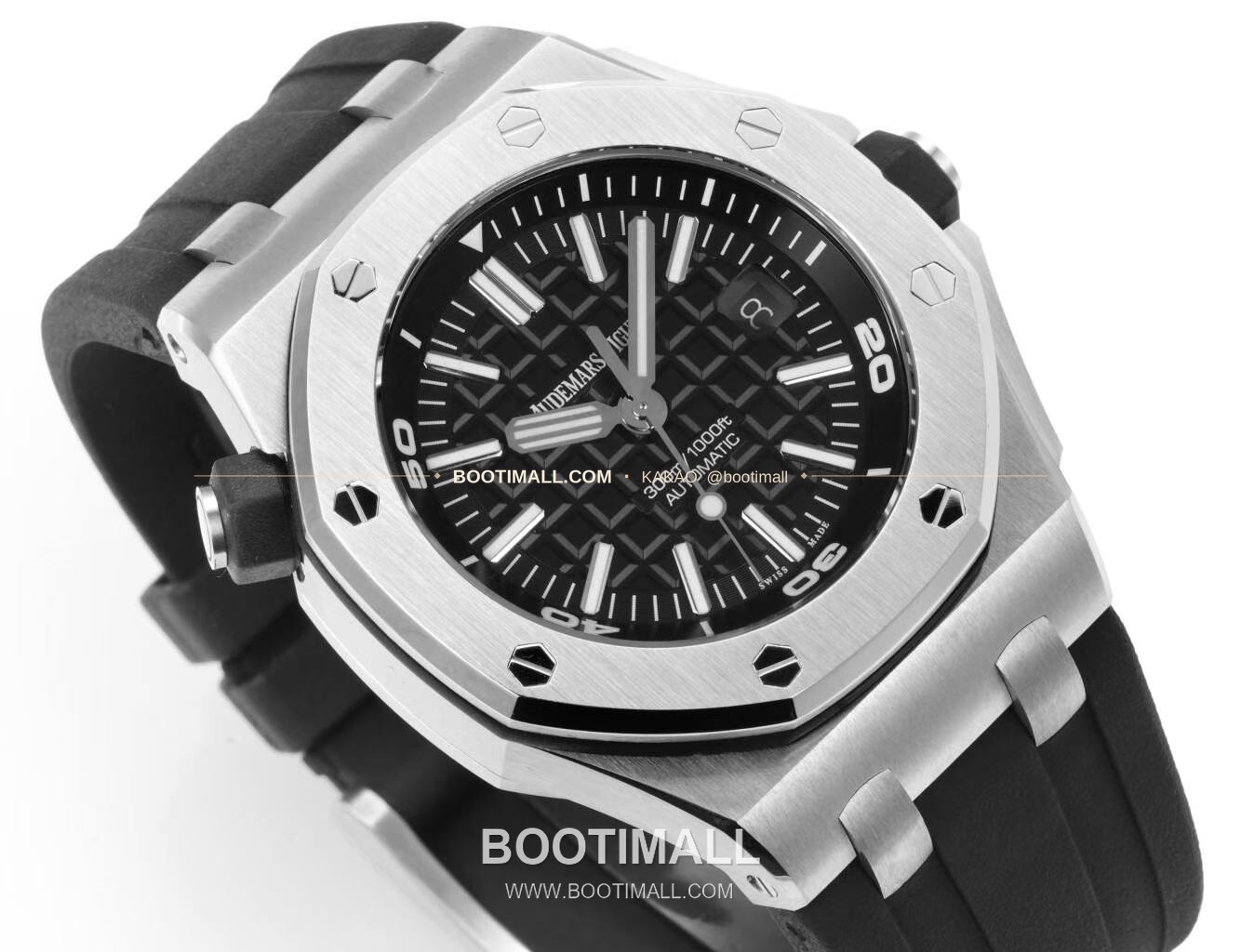 오데마피게 로열오크 오프쇼어 다이버 스틸 블랙다이얼 오토매틱 Audemars Piguet Royal Oak Offshore Diver Steel Black Dial Automatic 15710 42mm 3