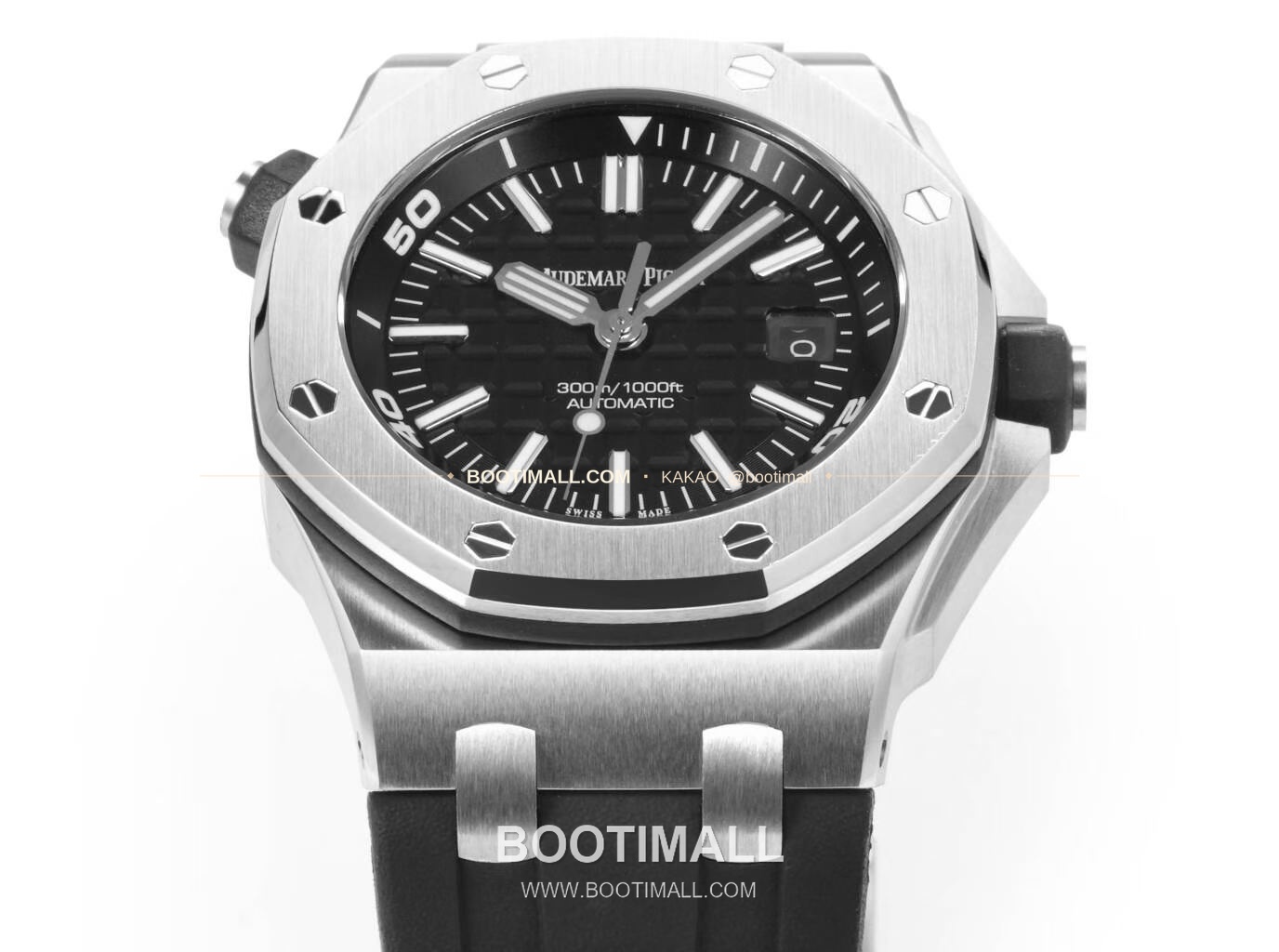 오데마피게 로열오크 오프쇼어 다이버 스틸 블랙다이얼 오토매틱 Audemars Piguet Royal Oak Offshore Diver Steel Black Dial Automatic 15710 42mm 4
