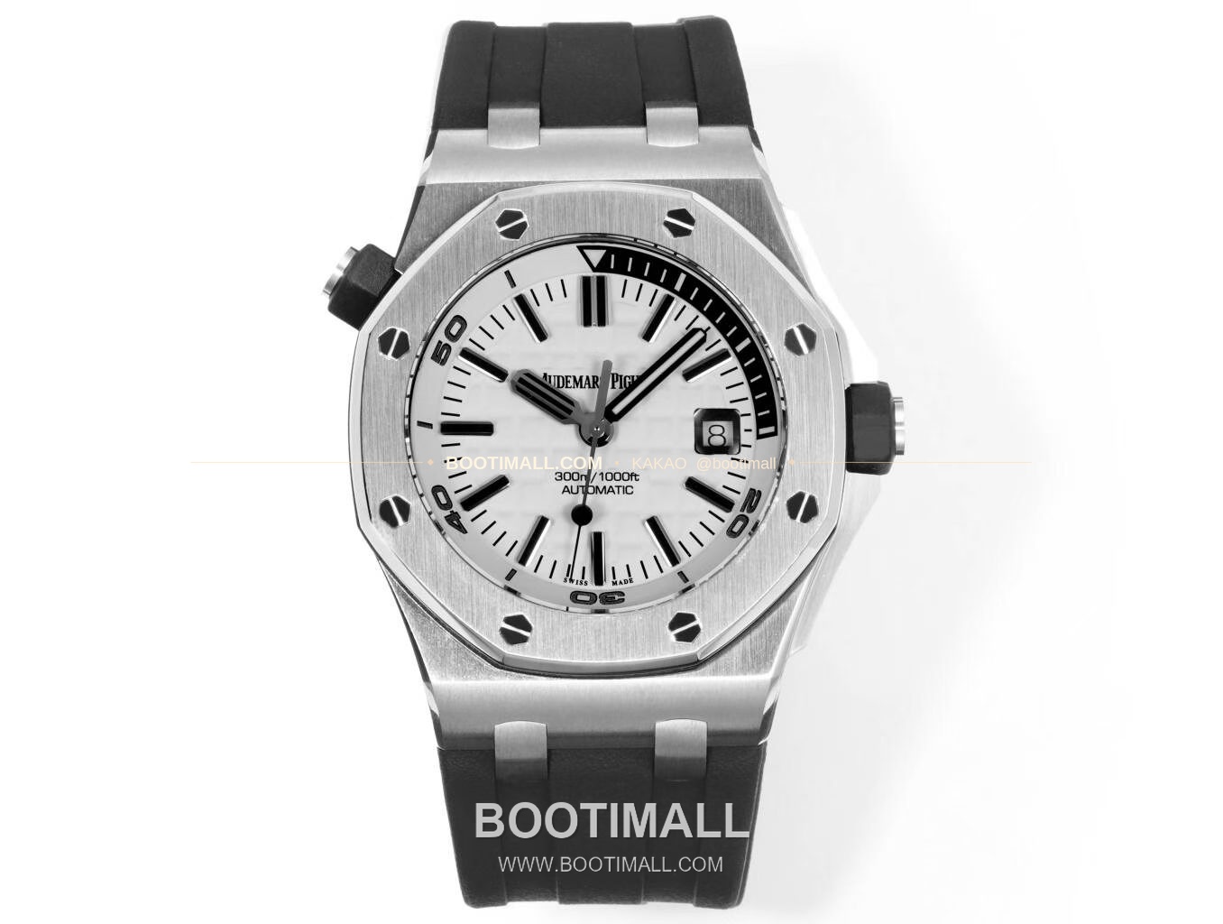 오데마피게 로열오크 오프쇼어 다이버 스틸 블랙다이얼 오토매틱 Audemars Piguet Royal Oak Offshore Diver Steel Black Dial Automatic 15710 42mm 1