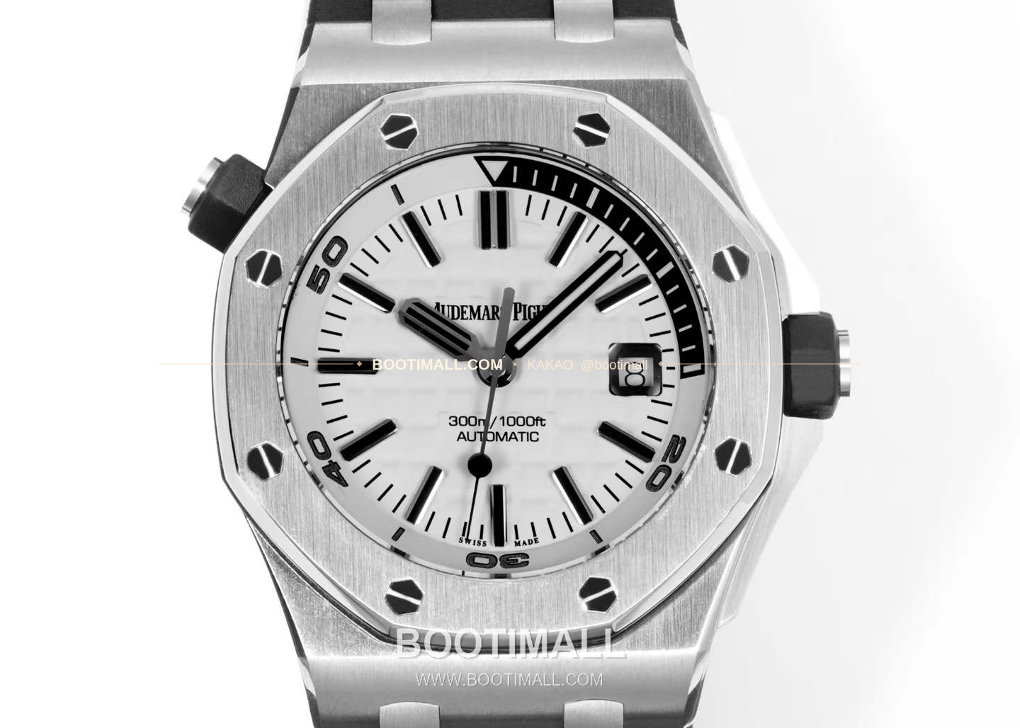 오데마피게 로열오크 오프쇼어 다이버 스틸 블랙다이얼 오토매틱 Audemars Piguet Royal Oak Offshore Diver Steel Black Dial Automatic 15710 42mm 2
