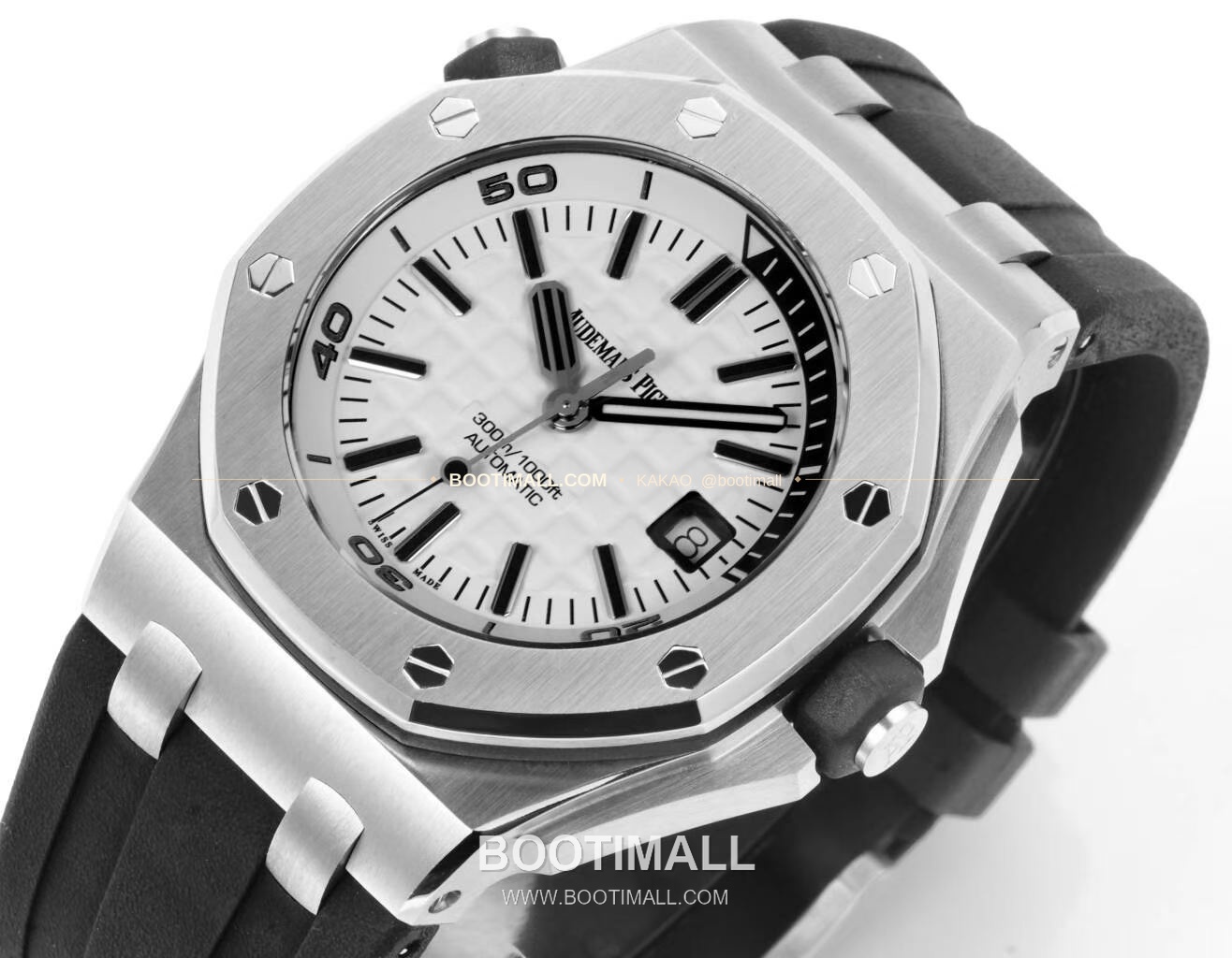 오데마피게 로열오크 오프쇼어 다이버 스틸 블랙다이얼 오토매틱 Audemars Piguet Royal Oak Offshore Diver Steel Black Dial Automatic 15710 42mm 3