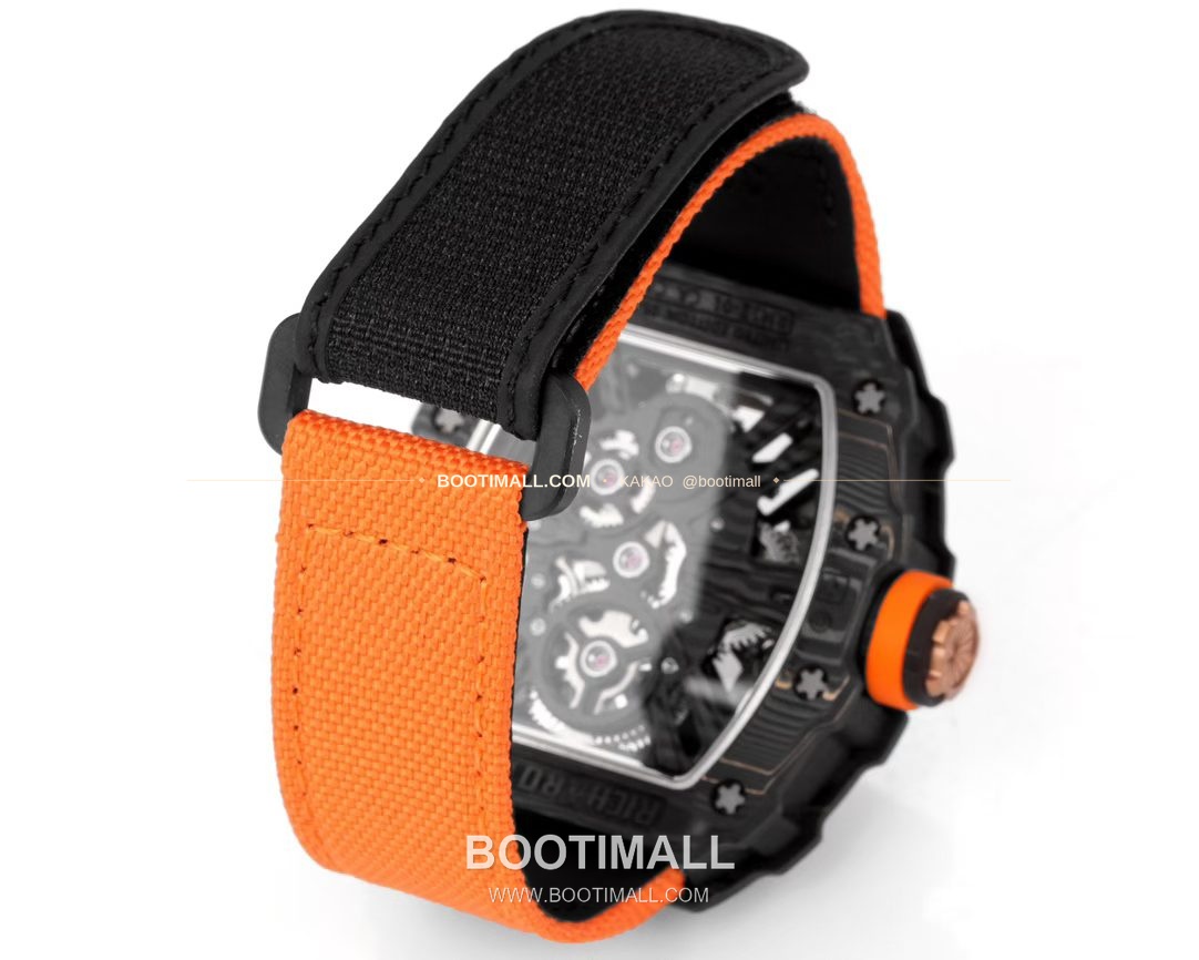 리차드밀 RM12-01 골드카본 스켈레톤 토노형 수동 Richard Mille RM12-01 Gold Carbon Skeleton Tonneau Manual RM12-01 47mm 9