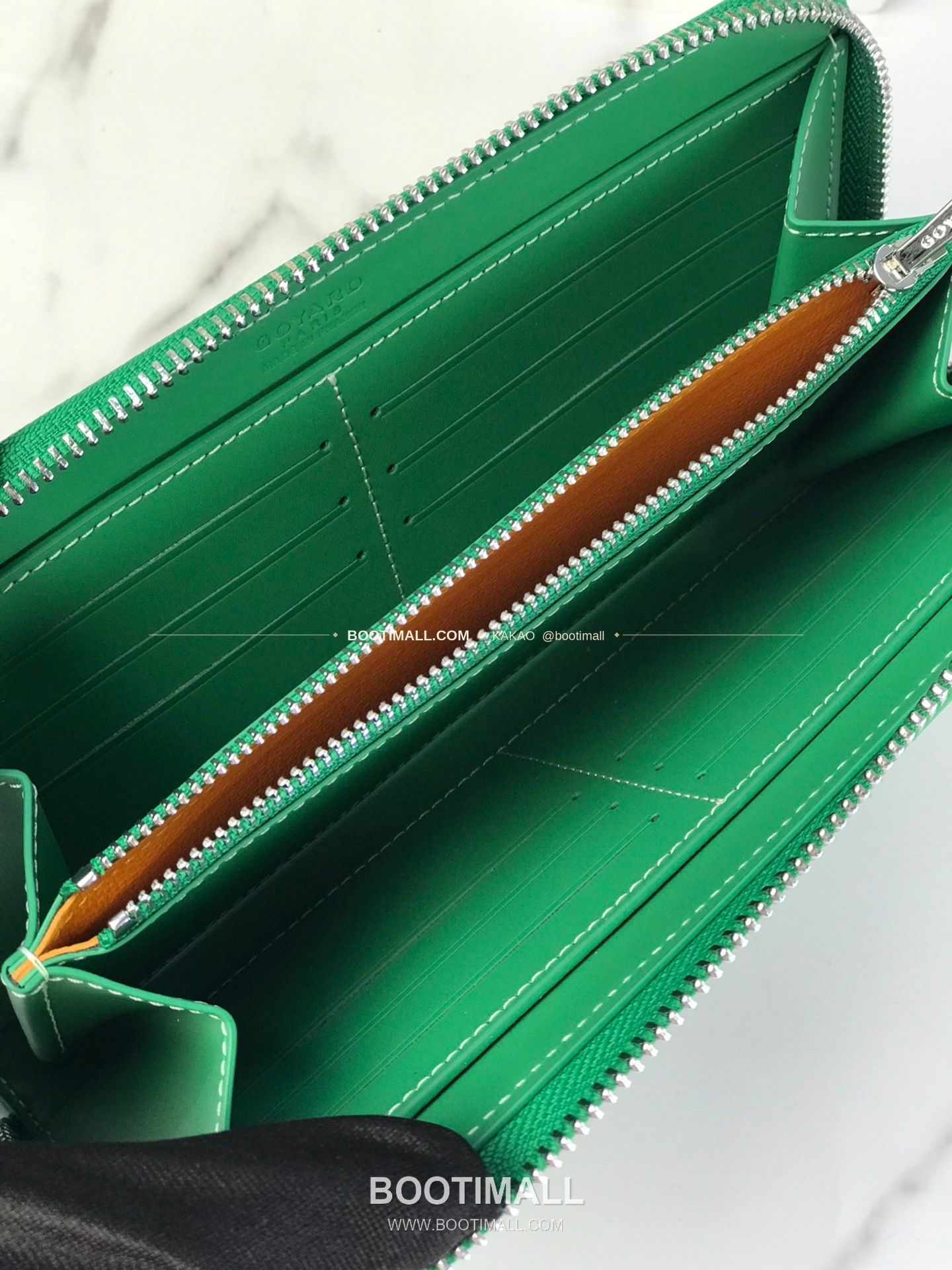 고야드 마티뇽 라지 고야딘 캔버스 컬러 지갑 Goyard Matignon Large Goyardine Canvas Color Wallet 0031 20cm 6
