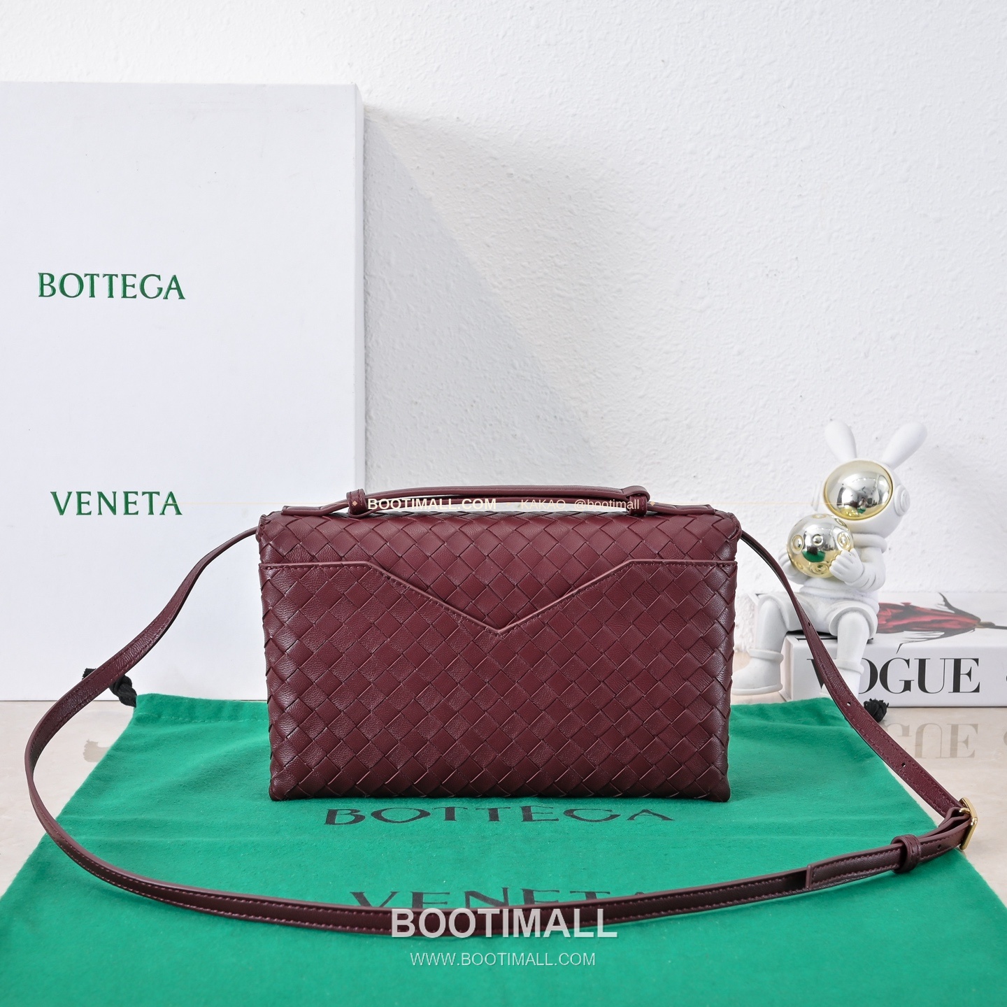 보테가베네타 2025SS 인트레치아토 노트락 체인 숄더백 Bottega Veneta 2025 SS Intrecciato Knot Lock Chain Shoulder Bag 7191 25cm 2