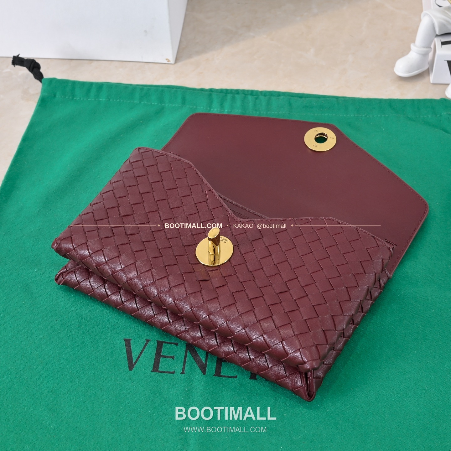 보테가베네타 2025SS 인트레치아토 노트락 체인 숄더백 Bottega Veneta 2025 SS Intrecciato Knot Lock Chain Shoulder Bag 7191 25cm 5