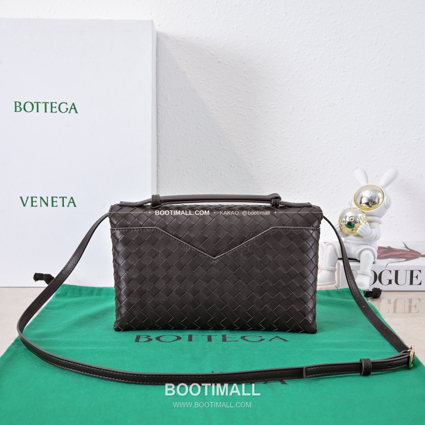 보테가베네타 2025SS 인트레치아토 노트락 체인 숄더백 Bottega Veneta 2025 SS Intrecciato Knot Lock Chain Shoulder Bag 7191 25cm 2