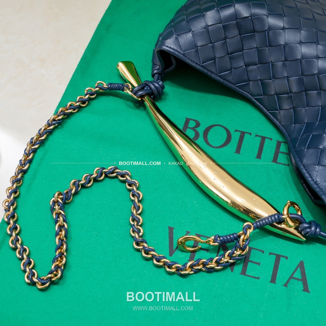 보테가베네타 2024SS 인트레치아토 사르디네 체인 숄더백 Bottega Veneta 2024 SS Intrecciato Sardine Chain Shoulder Bag 6768 33cm 6
