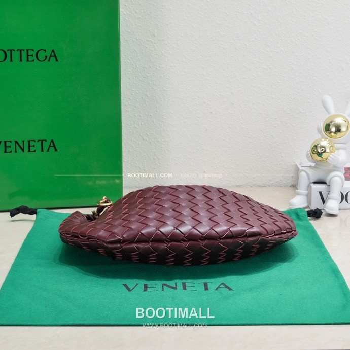 보테가베네타 2024SS 인트레치아토 사르디네 체인 숄더백 Bottega Veneta 2024 SS Intrecciato Sardine Chain Shoulder Bag 6768 33cm 5