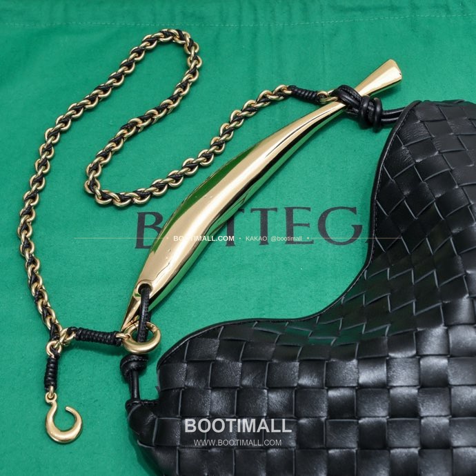 보테가베네타 2024SS 인트레치아토 사르디네 체인 숄더백 Bottega Veneta 2024 SS Intrecciato Sardine Chain Shoulder Bag 6768 33cm 6