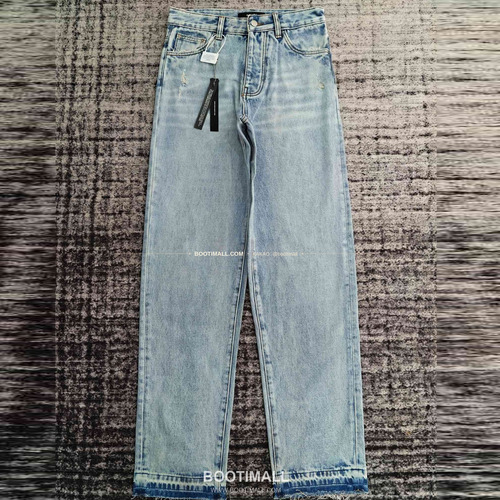 아미리 코튼 와이드핏 데님 팬츠 AMIRI Cotton Wide Fit Denim Pants PHM71300160