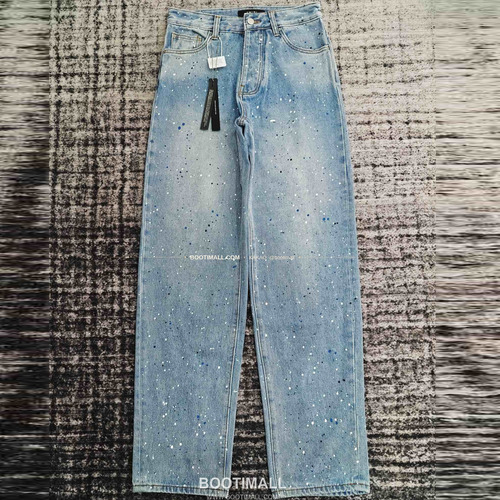 아미리 코튼 와이드핏 데님 팬츠 AMIRI Cotton Wide Fit Denim Pants PHM71300160