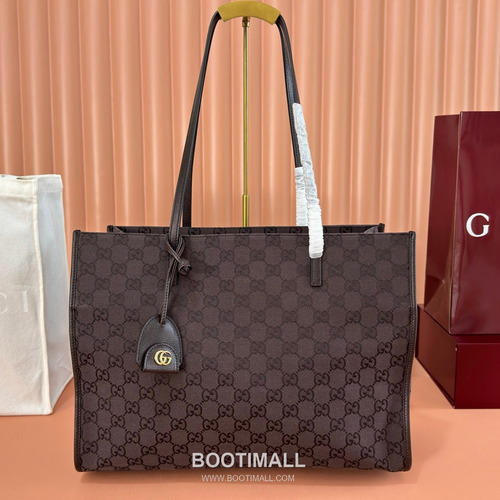 Gucci Generation GG Canvas Tote Bag 875056 구찌 제너레이션 GG 캔버스 토트백 40cm