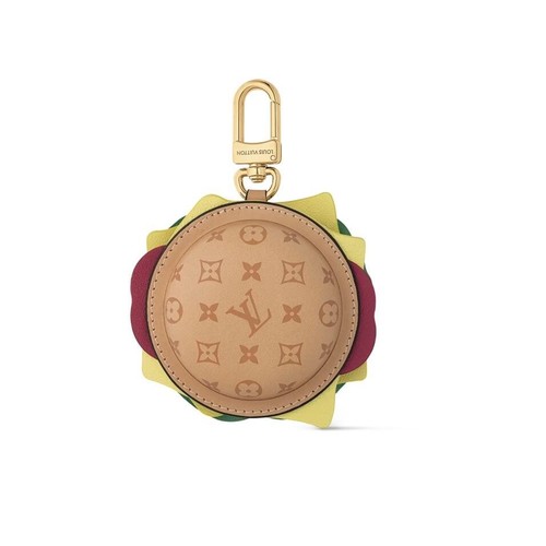 루이비통 버거 모노그램 레더 체인 참 Louis Vuitton Burger Monogram Leather Chain Charm M02550