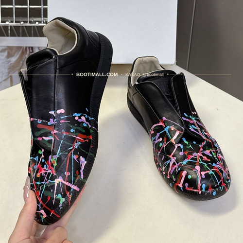 메종마르지엘라 퓨처 송아지가죽 히든밴드 하이탑 스니커즈 Maison Margiela Future Calfskin Hidden Band High-Top Sneakers