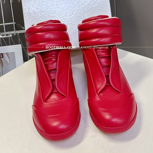 메종마르지엘라 퓨처 송아지가죽 히든밴드 하이탑 스니커즈 Maison Margiela Future Calfskin Hidden Band High-Top Sneakers