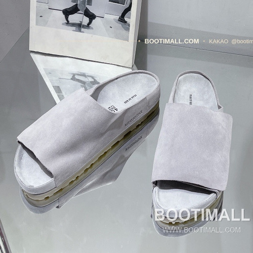 피어오브갓 버켄스탁 스웨이드 더블스트랩 코르크 풋베드 슬리퍼 Fear of God Birkenstock Suede Double Strap Cork Footbed Sandals